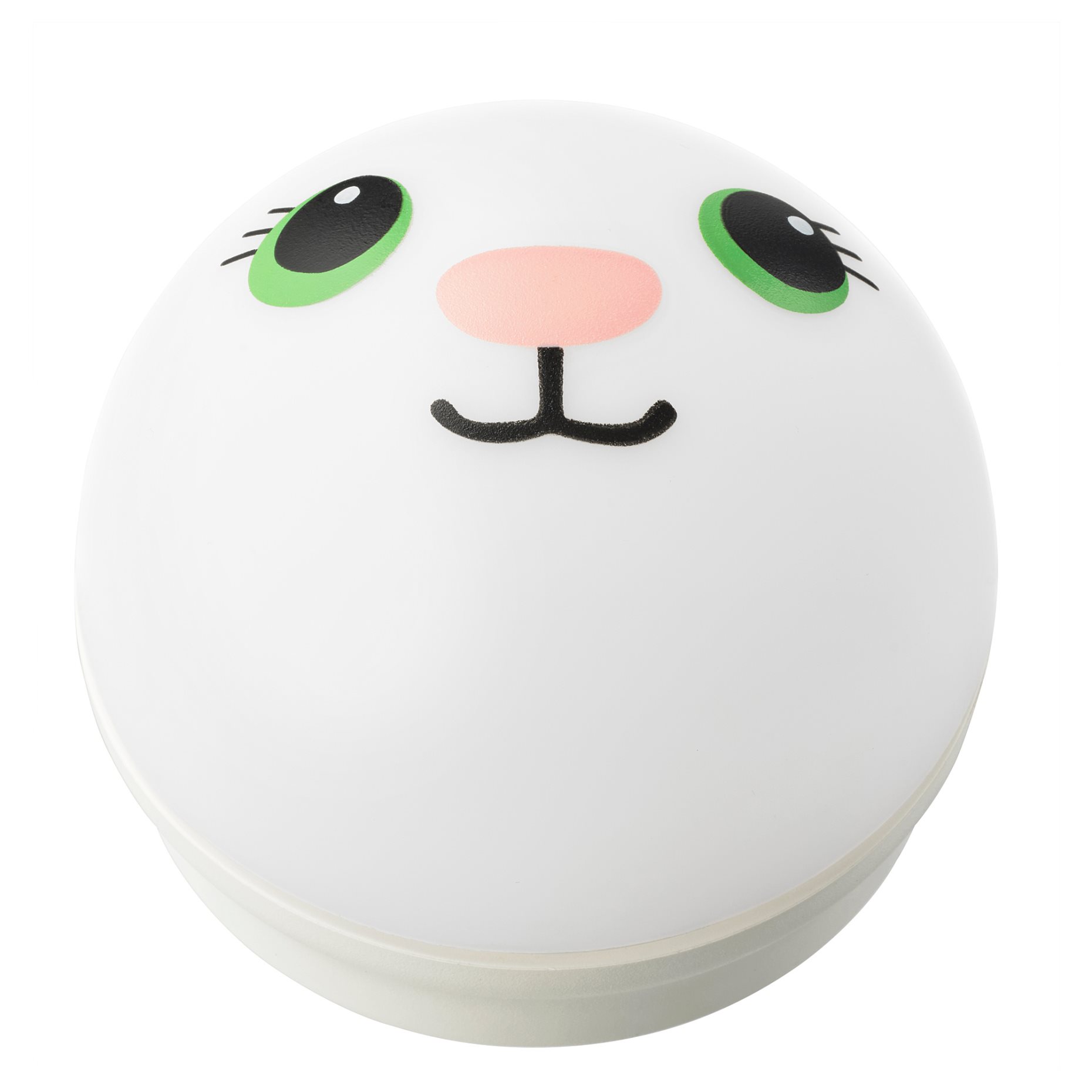KORNSNÖ, night light with built-in LED light source/battery-operated, 004.337.20