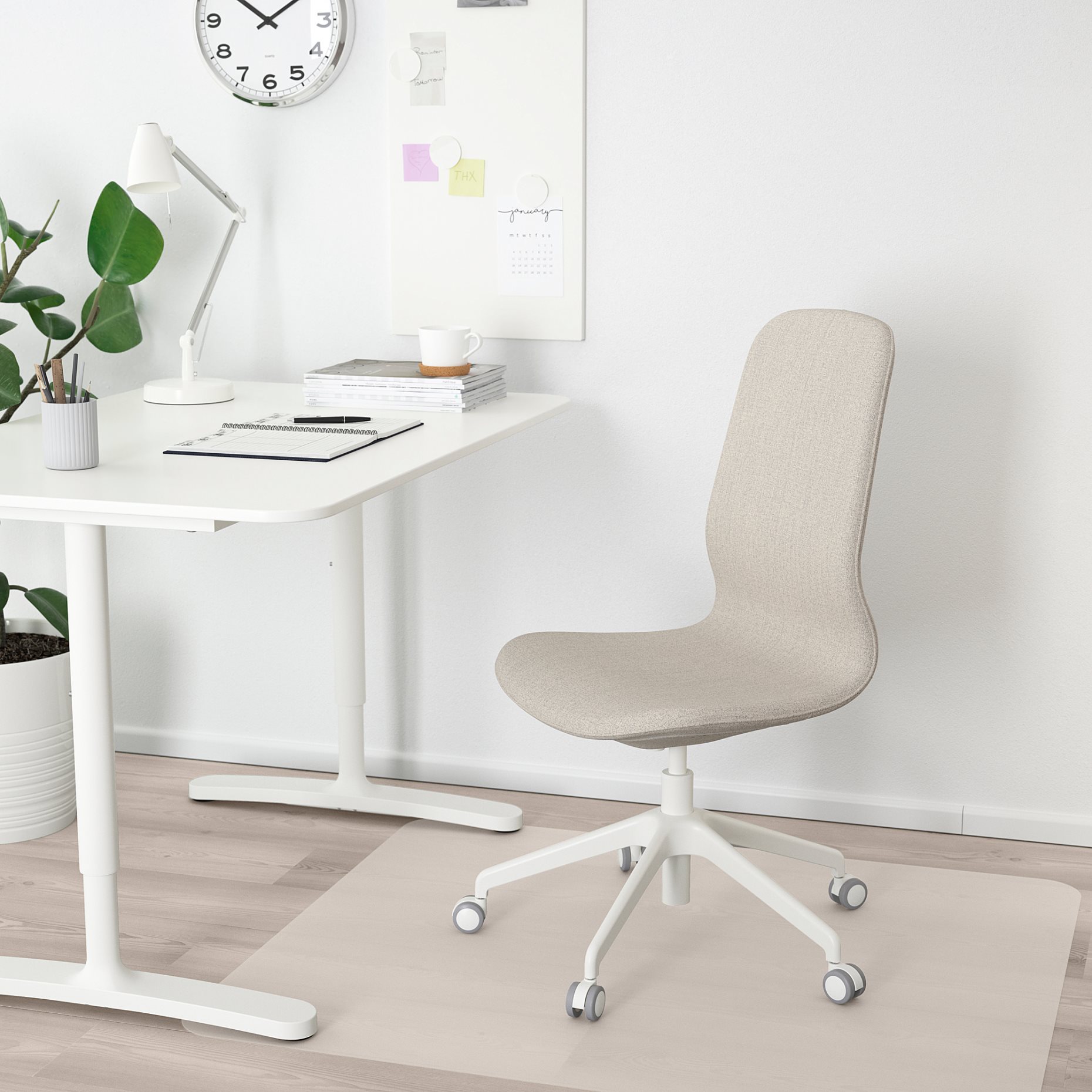 LÅNGFJÄLL, swivel chair, 092.524.80