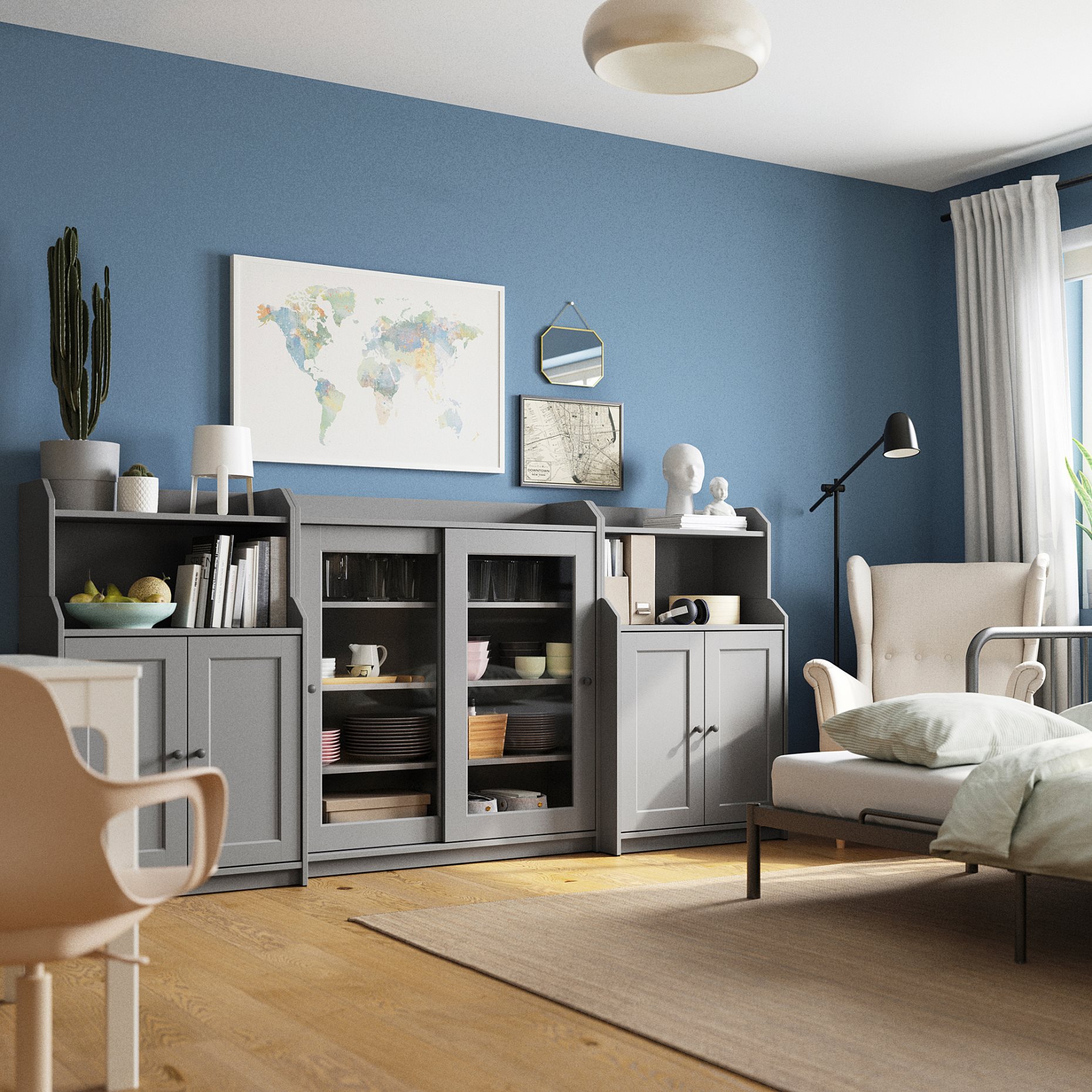 HAUGA, storage combination, 093.886.43