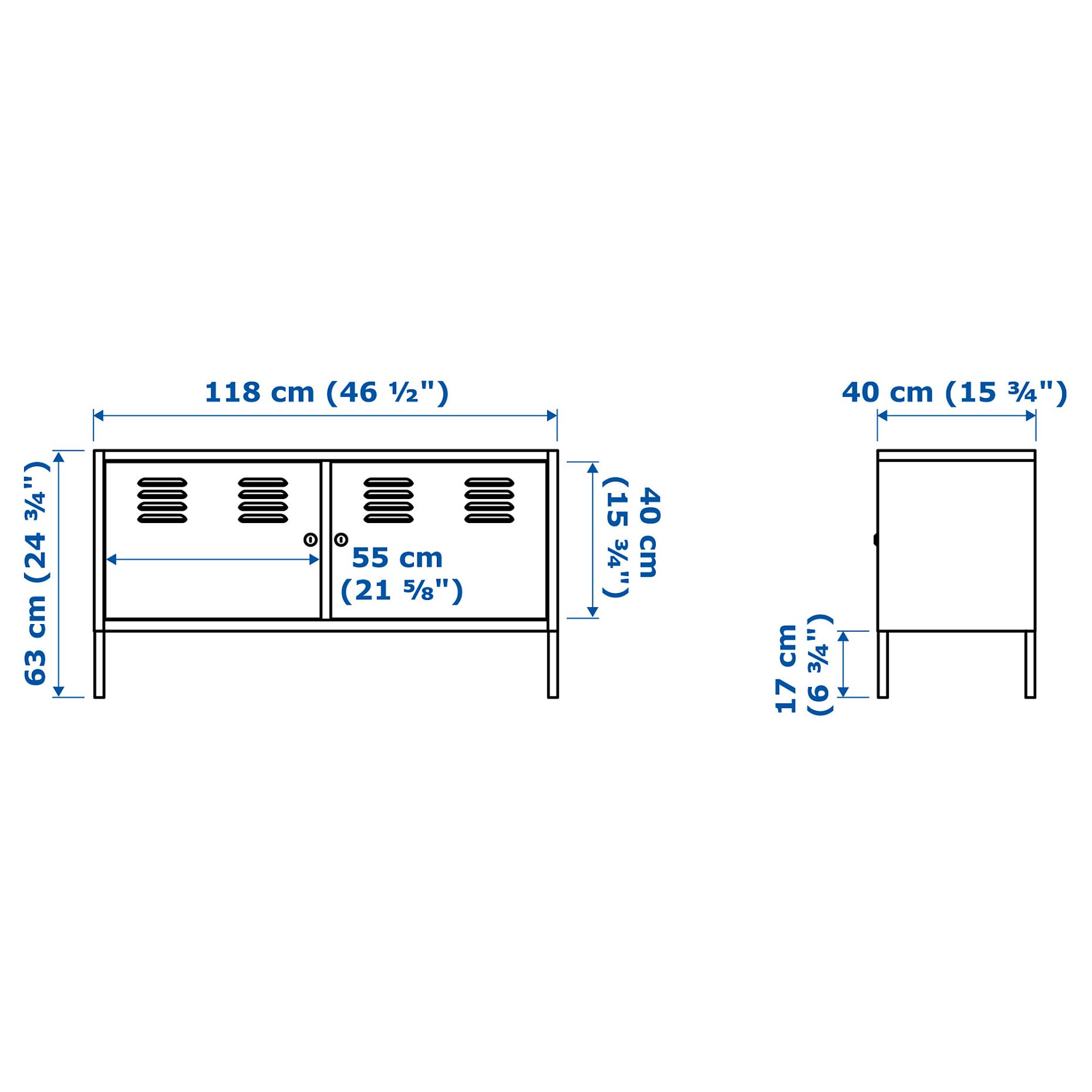 IKEA PS, Μεταλλικό ντουλάπι, 102.514.51