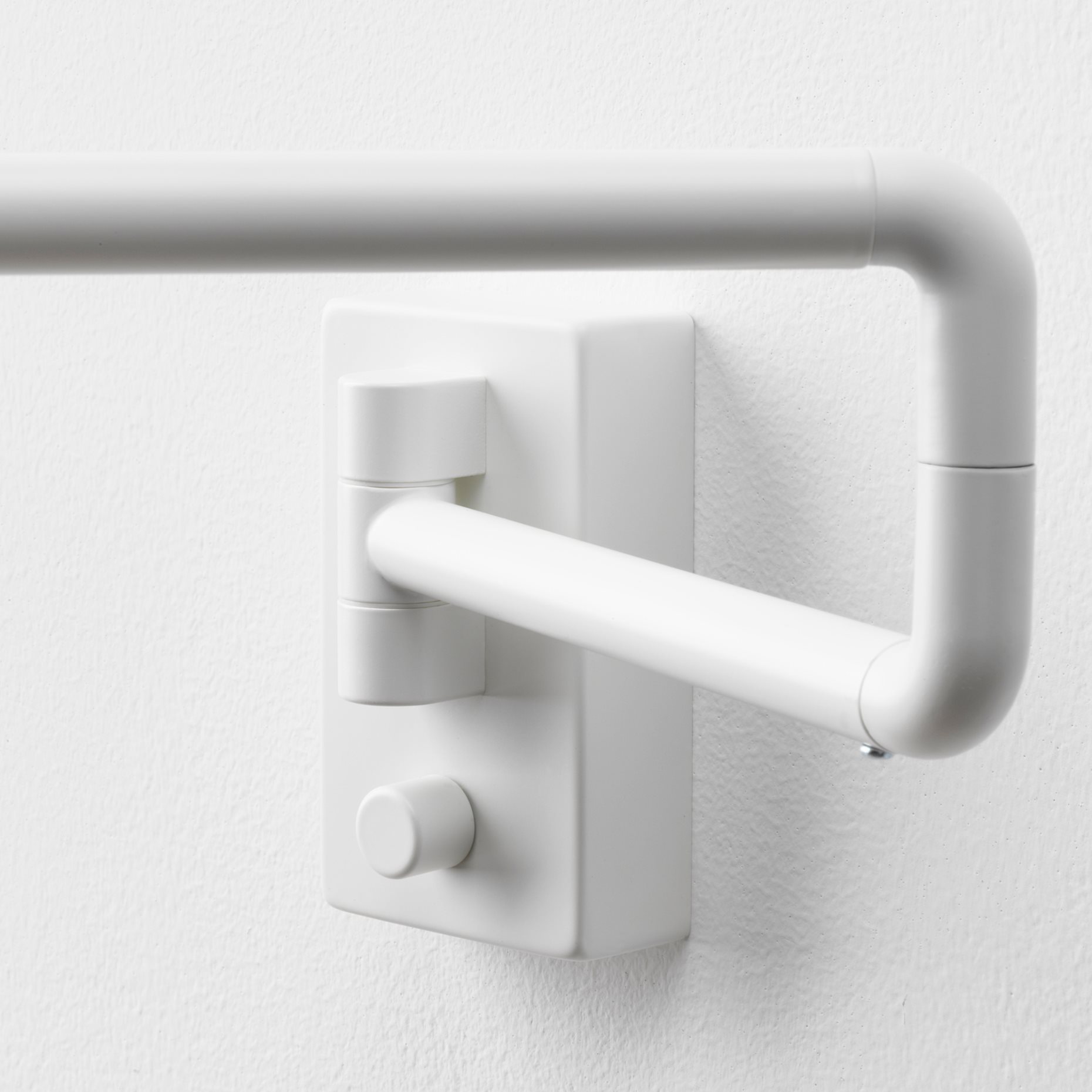 NYMÅNE, wall lamp with swing arm, wired-in, 103.569.62