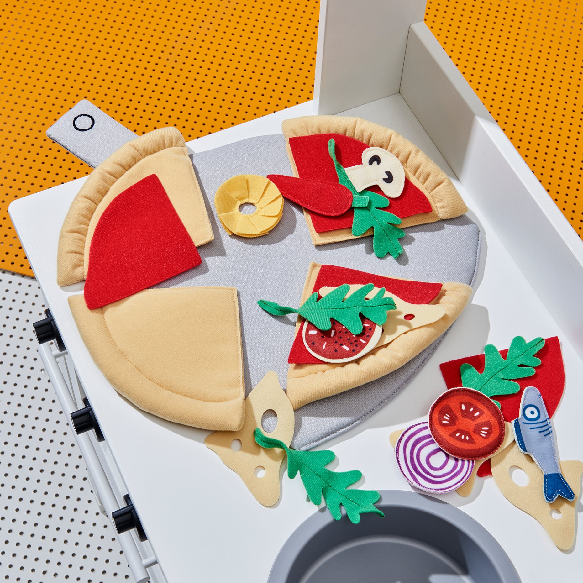 DUKTIG, 24-piece pizza set, 104.235.94