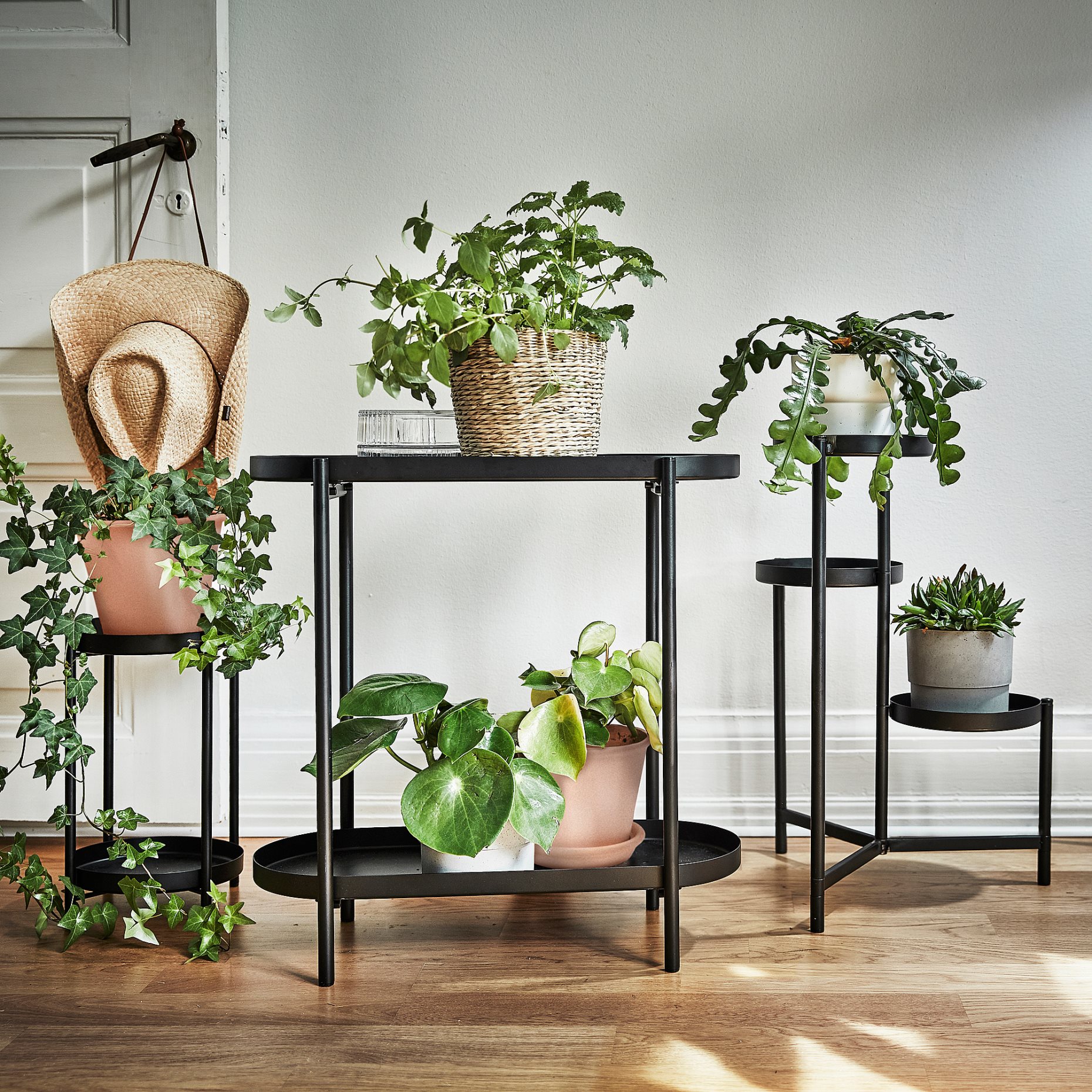OLIVBLAD, plant stand in/outdoor, 56 cm, 104.866.47