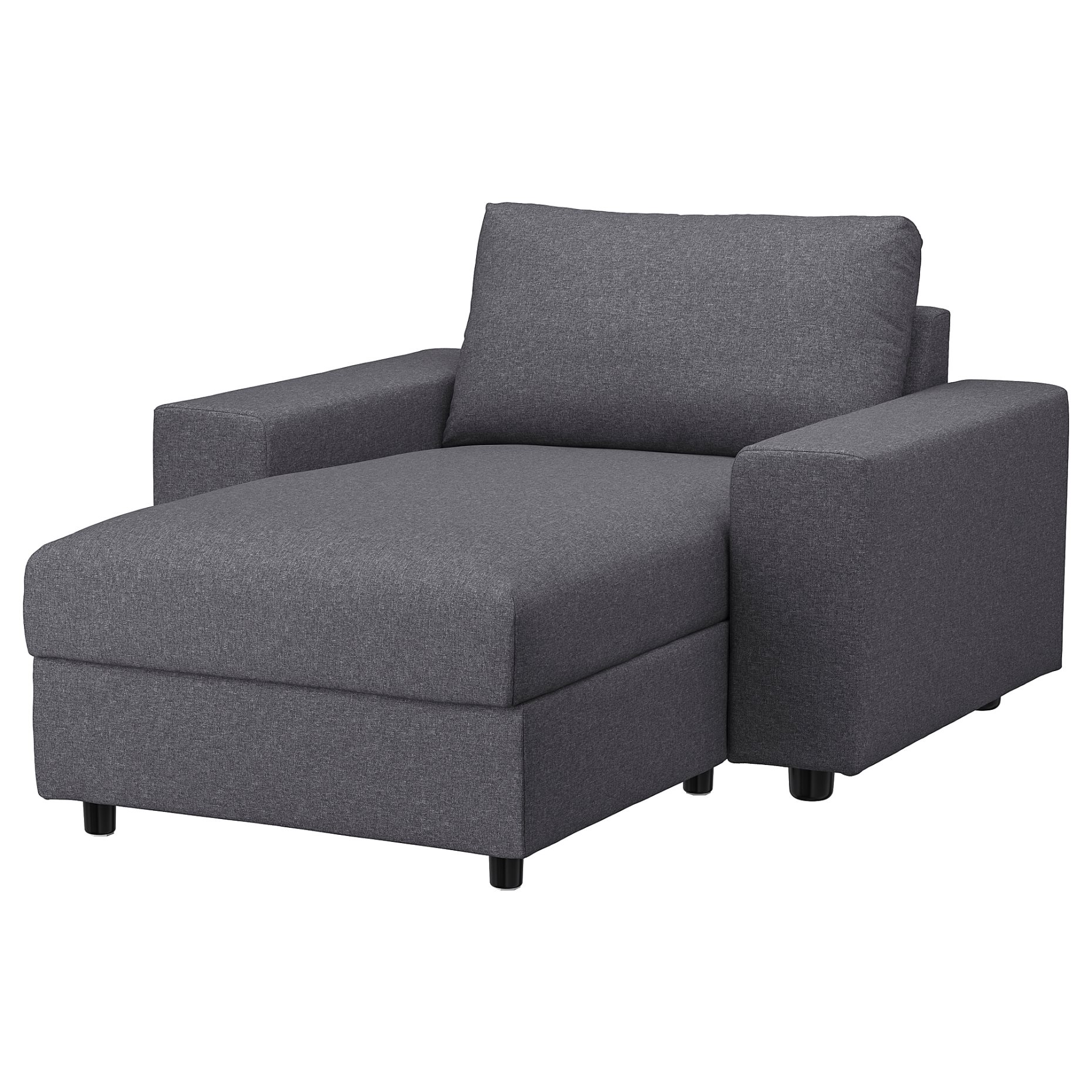 VIMLE, chaise longue with wide armrests, 194.091.45