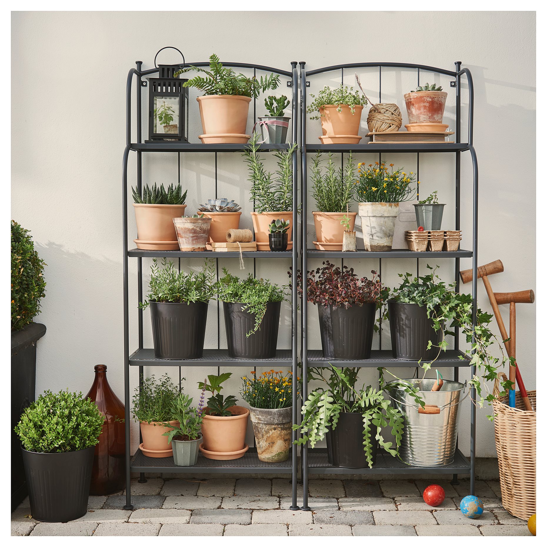 LÄCKÖ, shelving unit, outdoor, 201.518.37