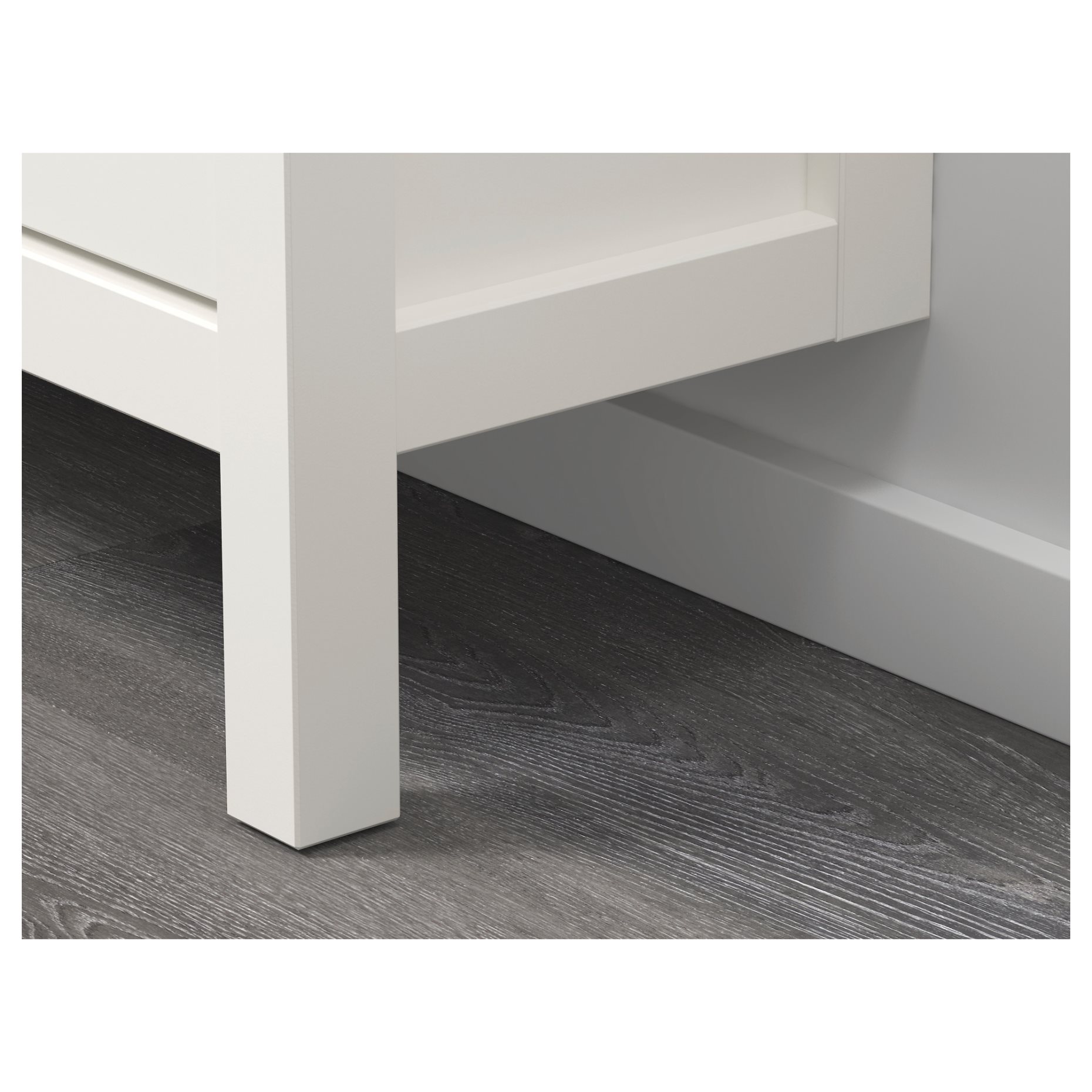 HEMNES, shoe cabinet with 2 compartments, 201.695.59