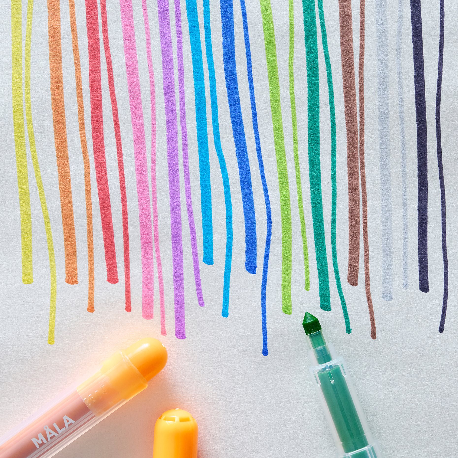 MÅLA, μαρκαδόρος, 12 τεμ., 201.840.41