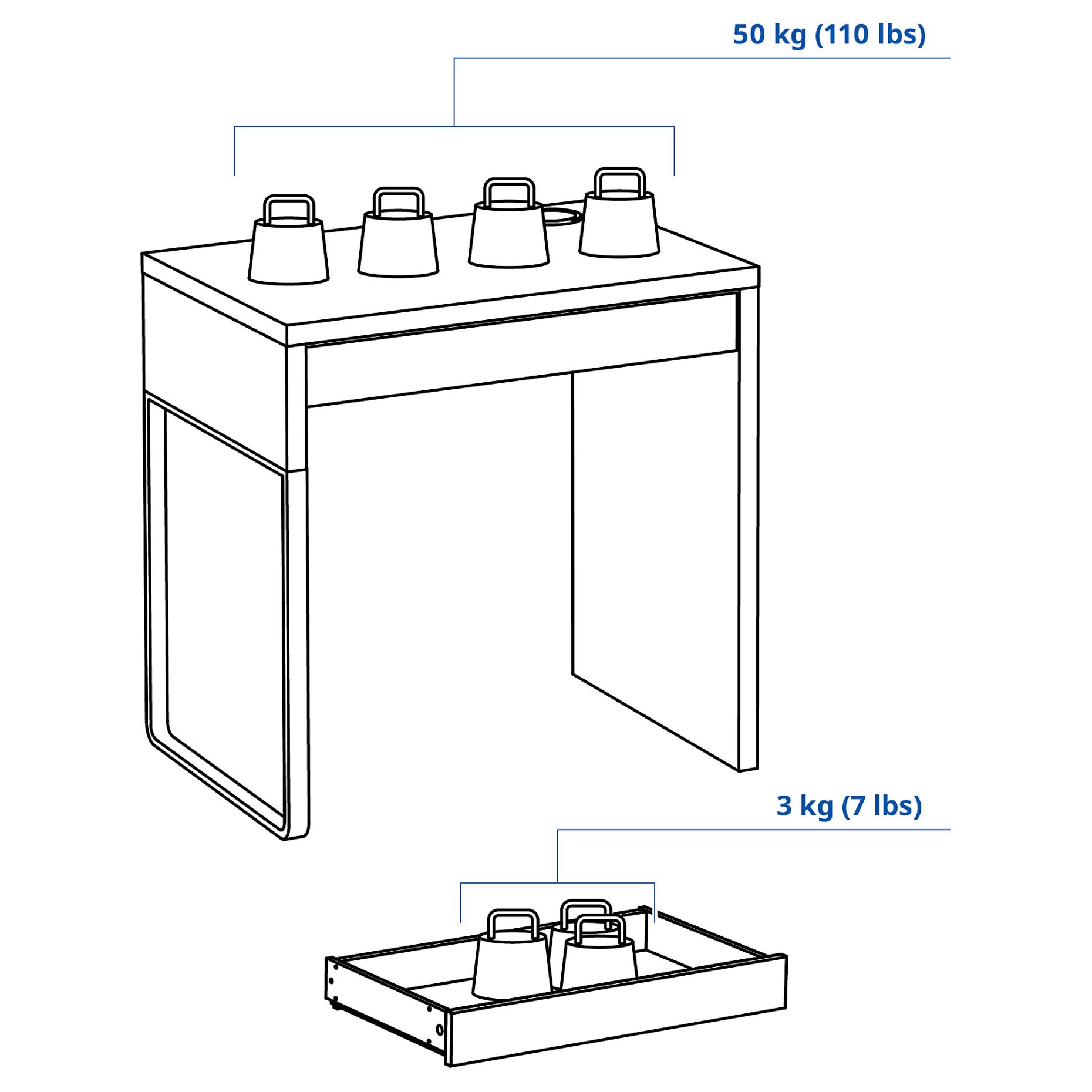 MICKE, desk, 202.447.47