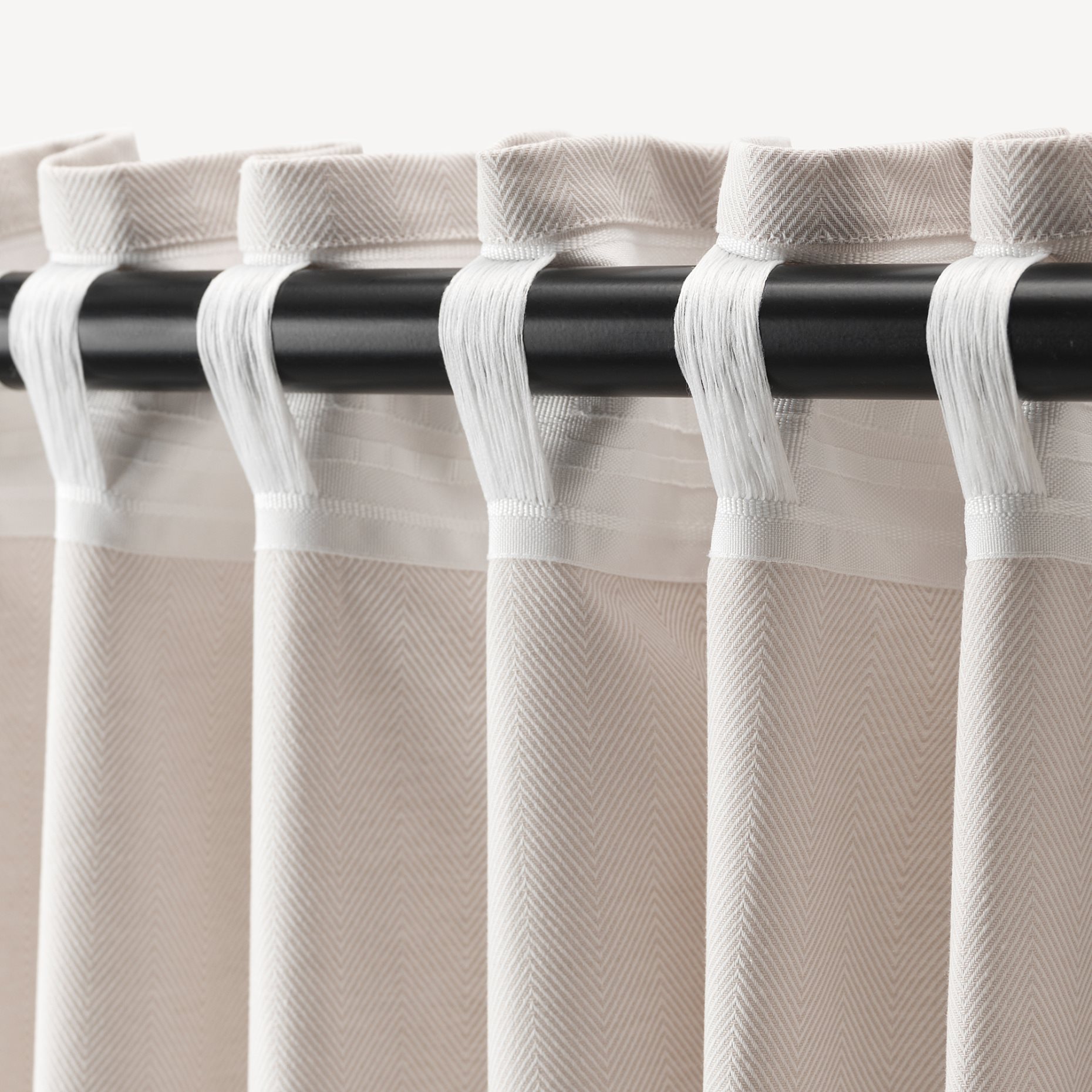 TIBAST, curtains, 1 pair, 203.967.45