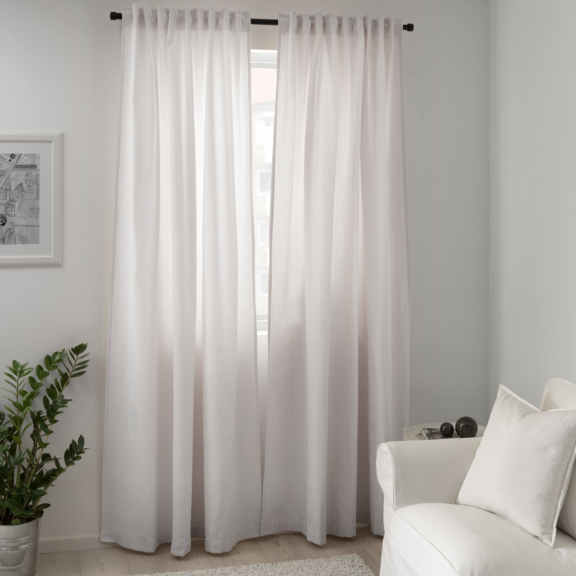 TIBAST, curtains, 1 pair, 203.967.45
