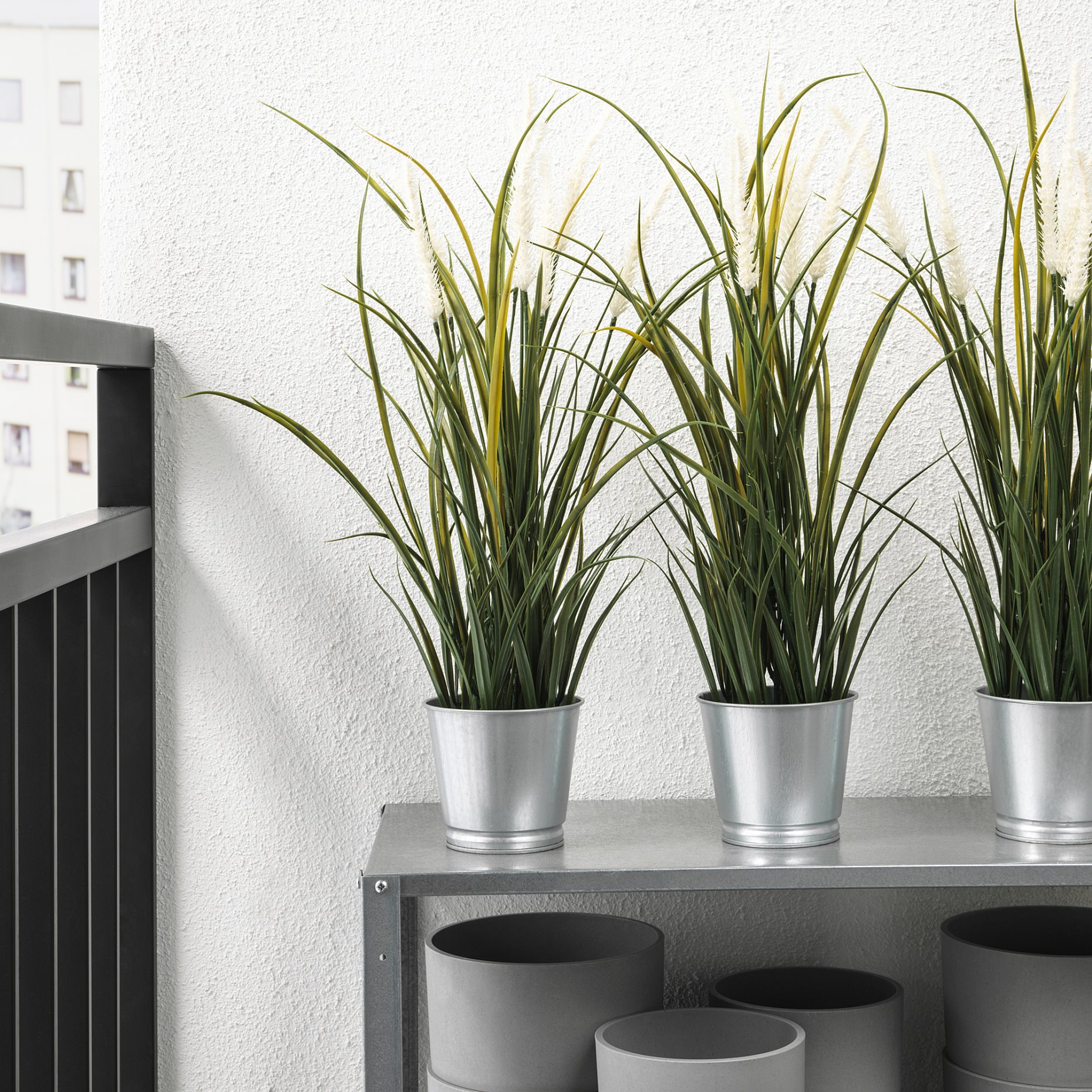 FEJKA, artificial potted plant in/outdoor, decoration/grass, 204.339.36