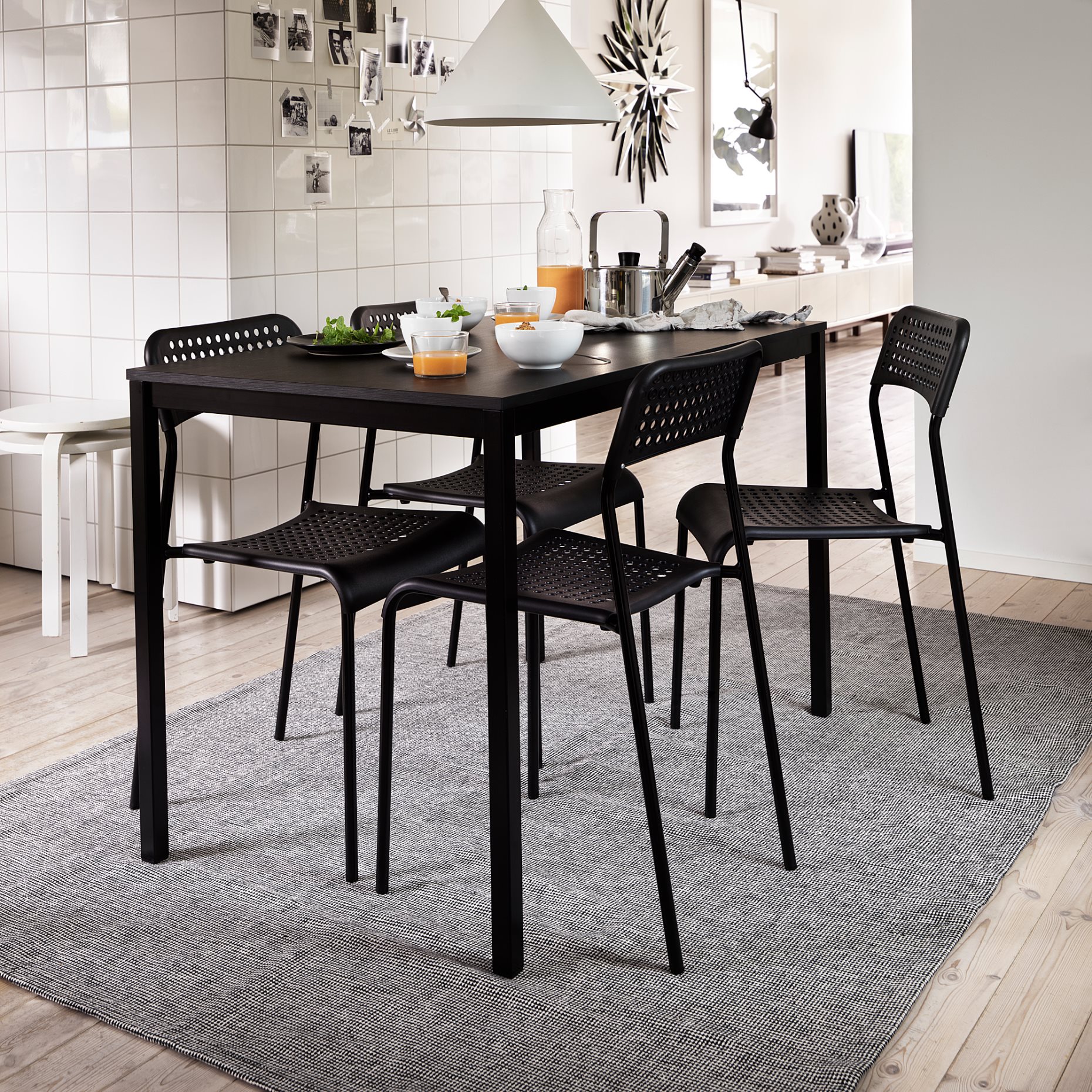 TIPHEDE, rug flatwoven, 155x220 cm, 204.700.47
