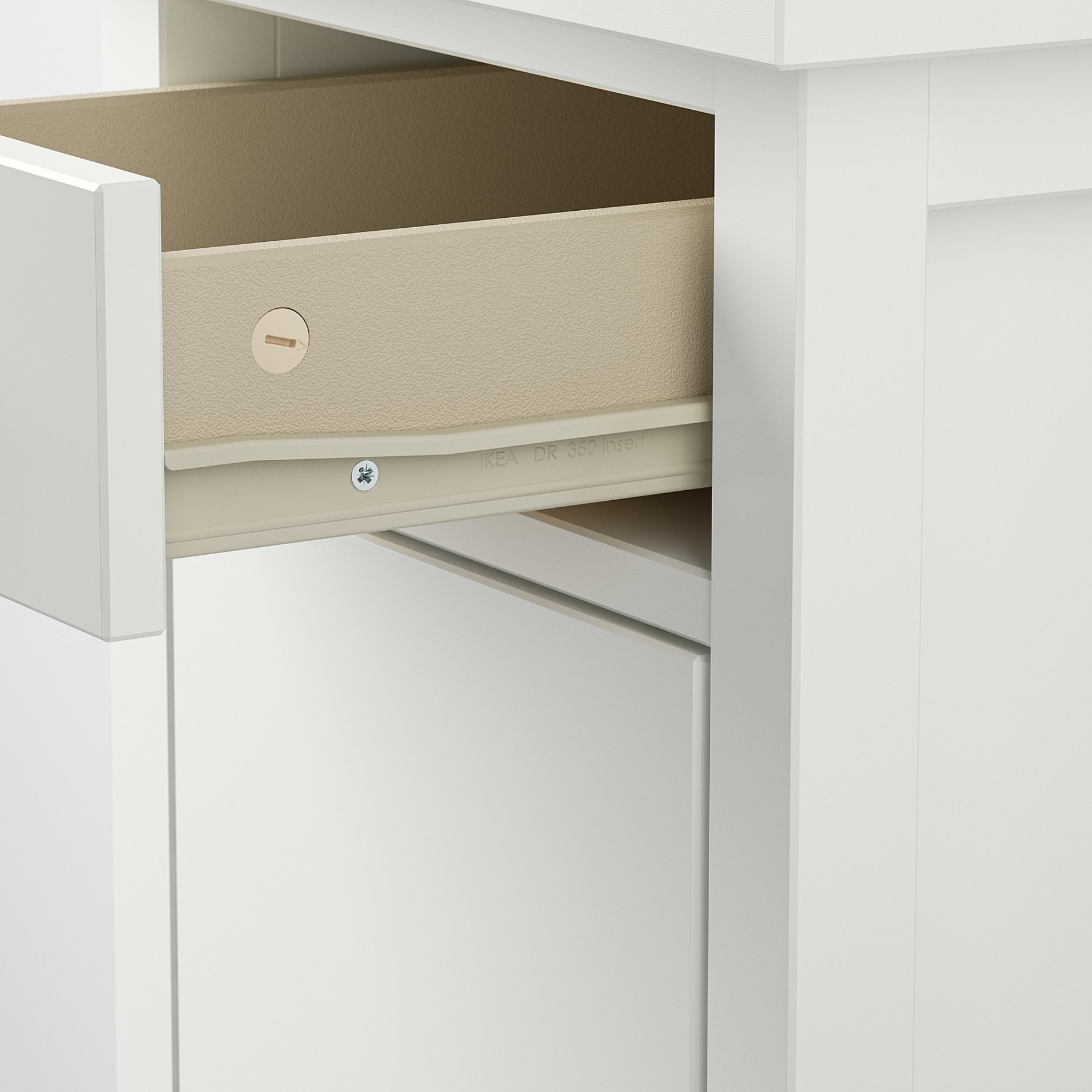 GULLABERG, bedside table with 1 drawer and door, 38x40x75 cm, 205.617.64
