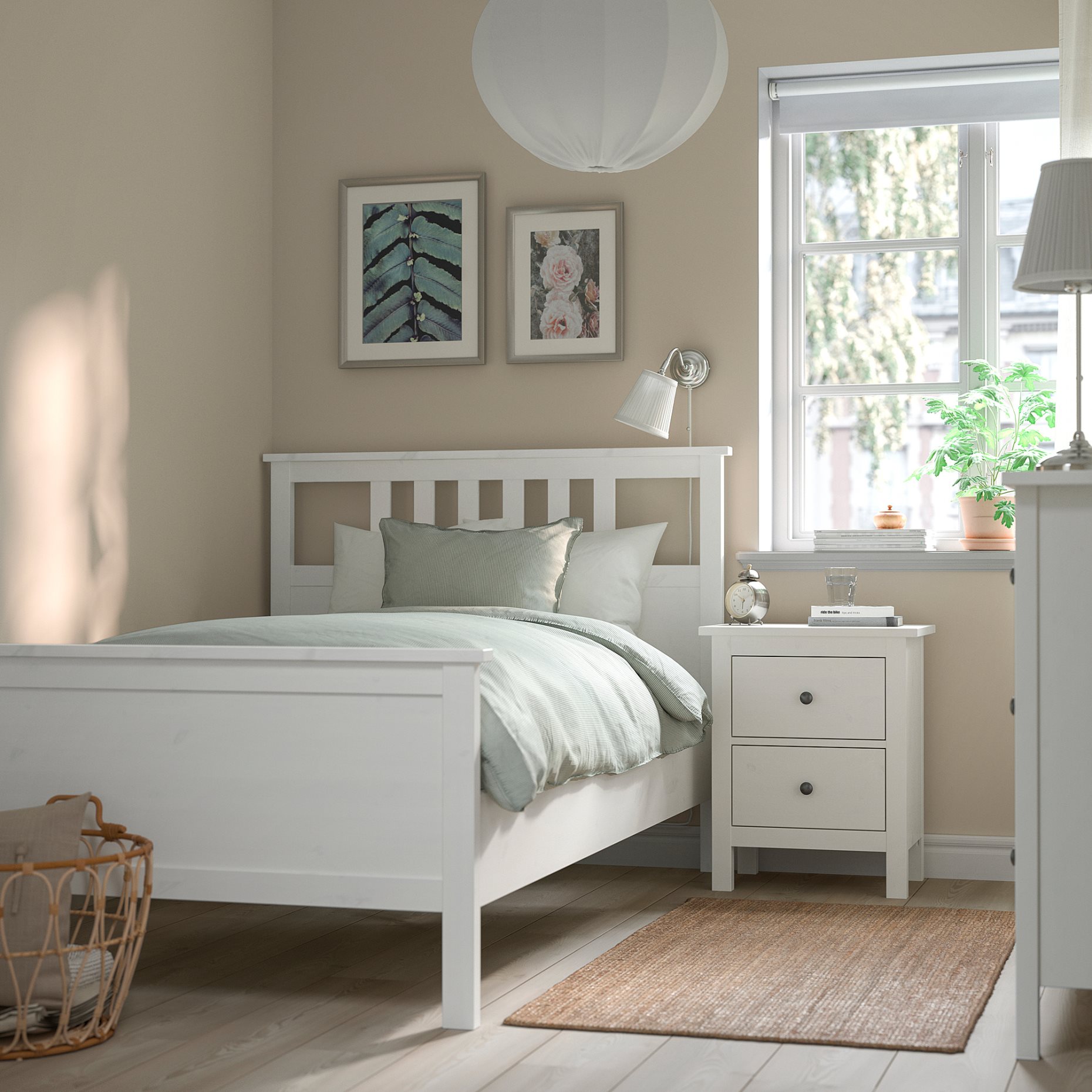 HEMNES, bed frame, 120X200 cm, 290.095.47