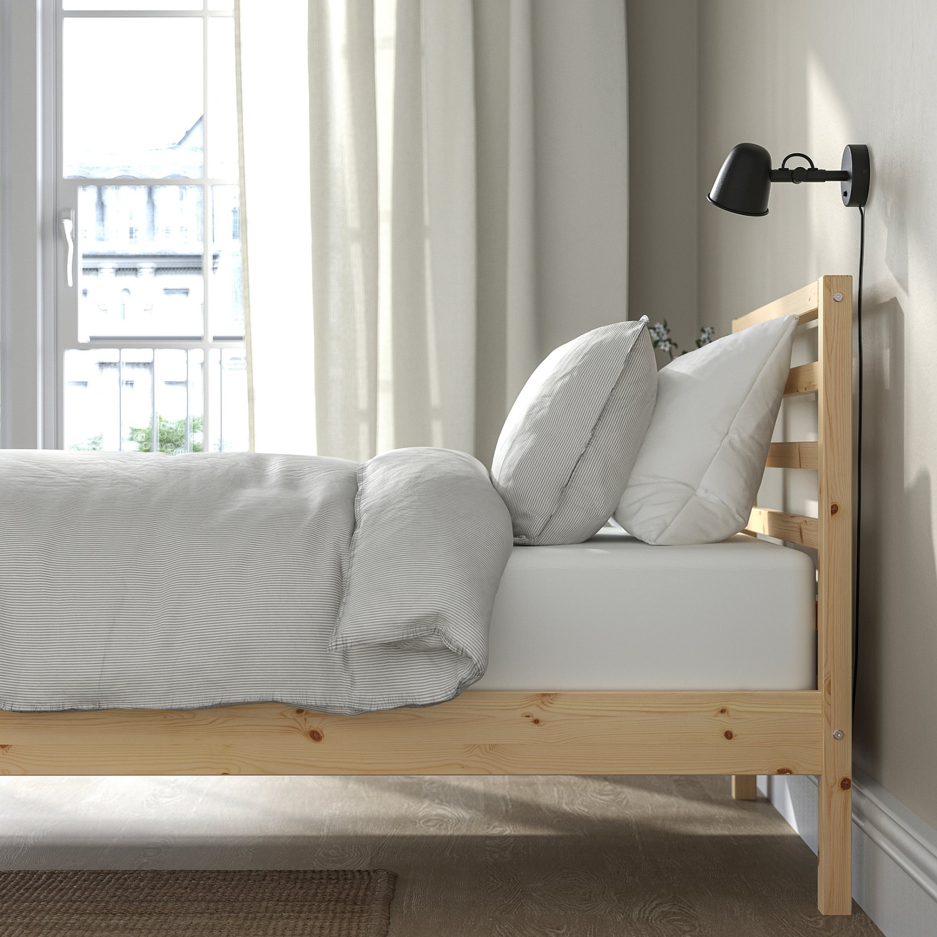 TARVA, bed frame, 90x200 cm, 290.196.07