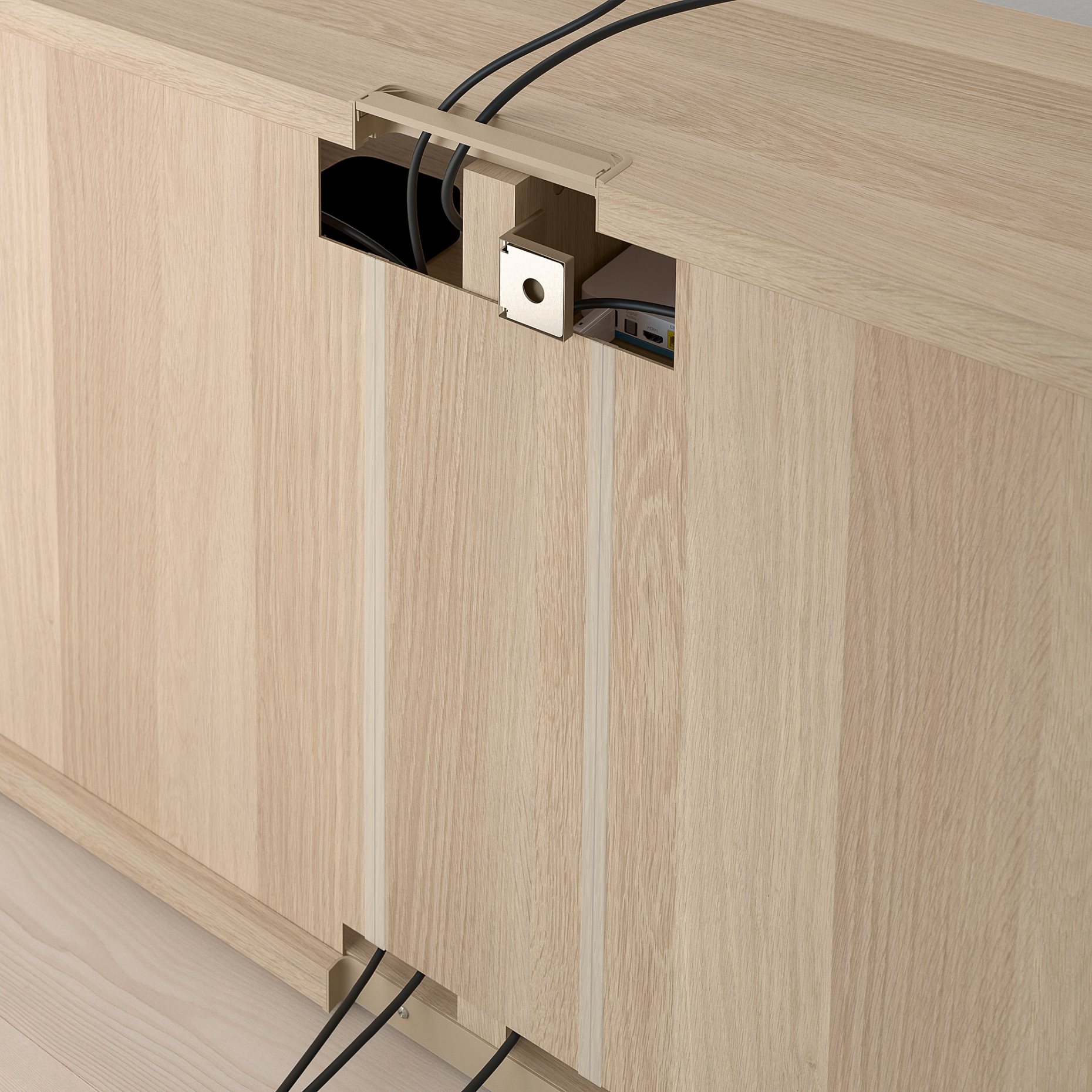 BESTÅ, έπιπλο TV με πόρτες, 120x42x84, 290.684.43