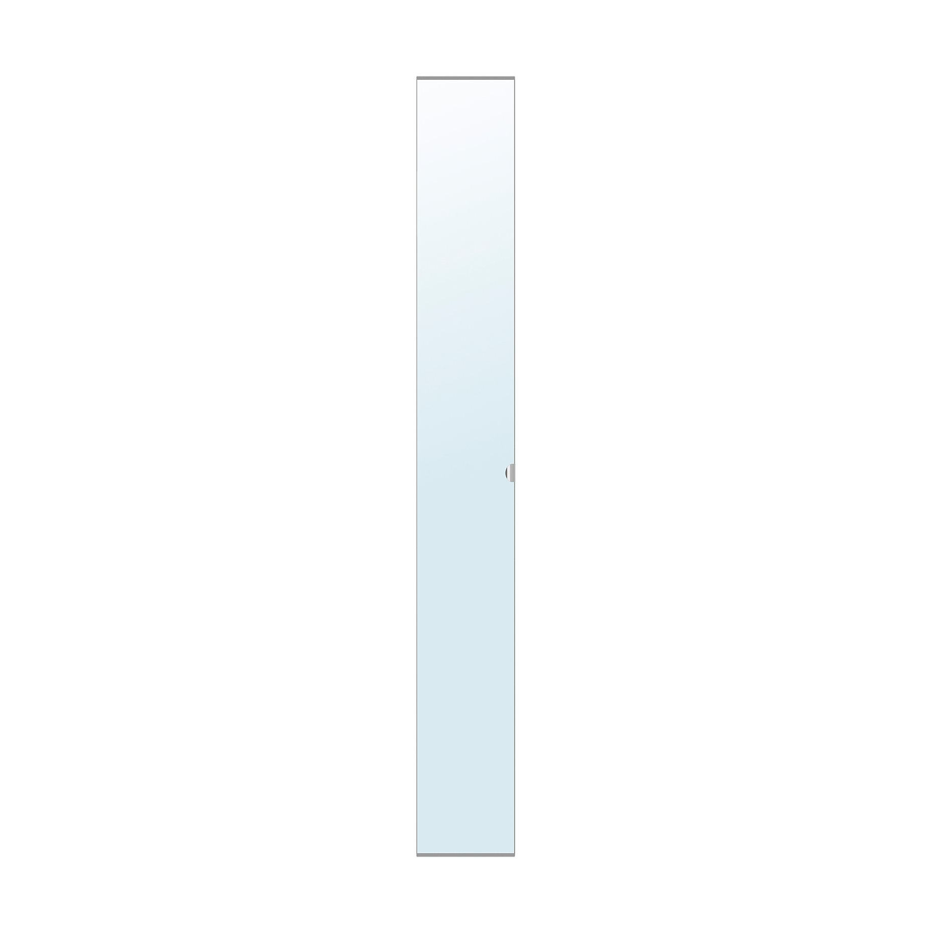 VIKEDAL, door with hinges, 25X195 cm, 291.195.55