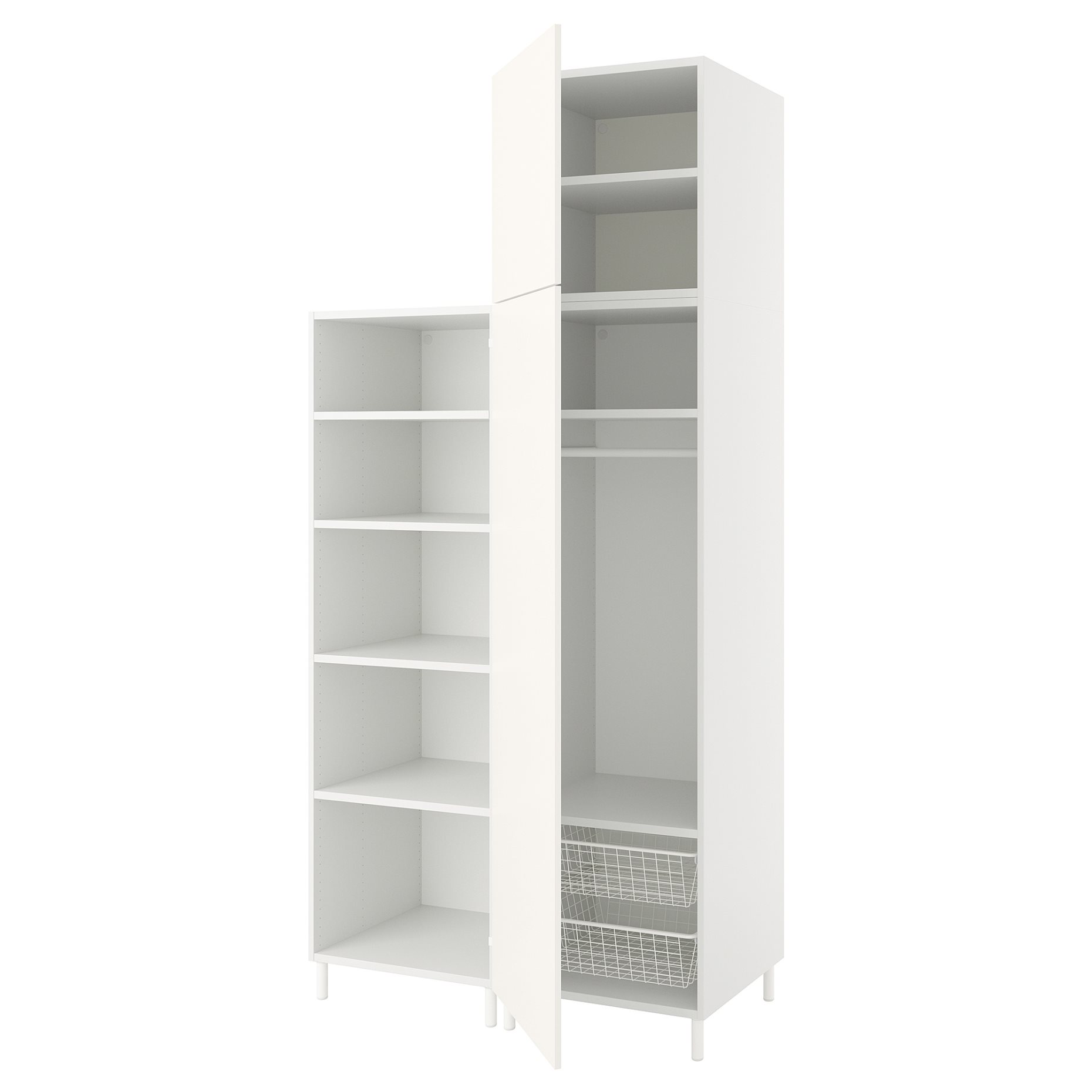 PLATSA, vτουλάπα με 2 πόρτες, 120X57X251, 294.243.48