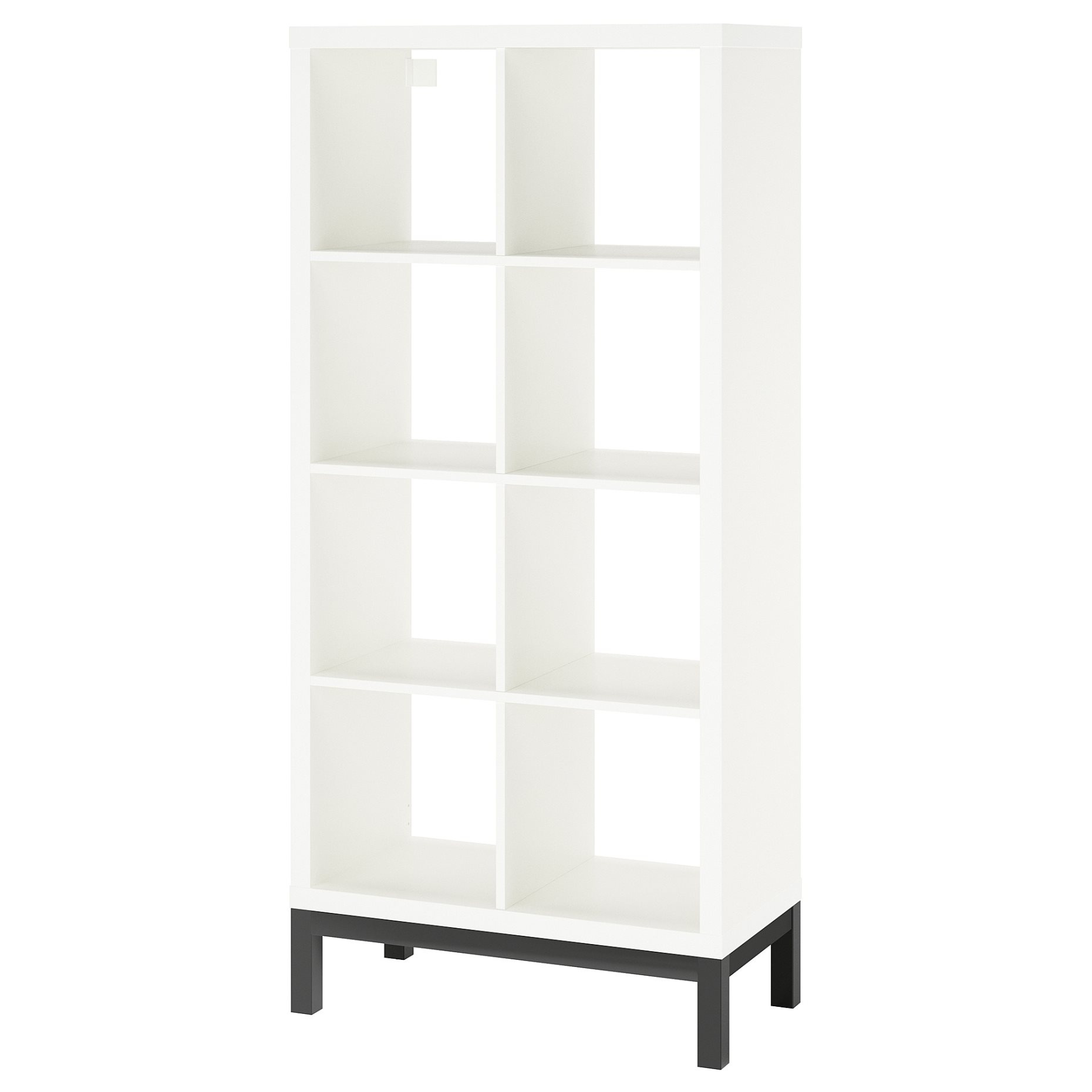 KALLAX, shelving unit with underframe, 77x164 cm, 294.426.20