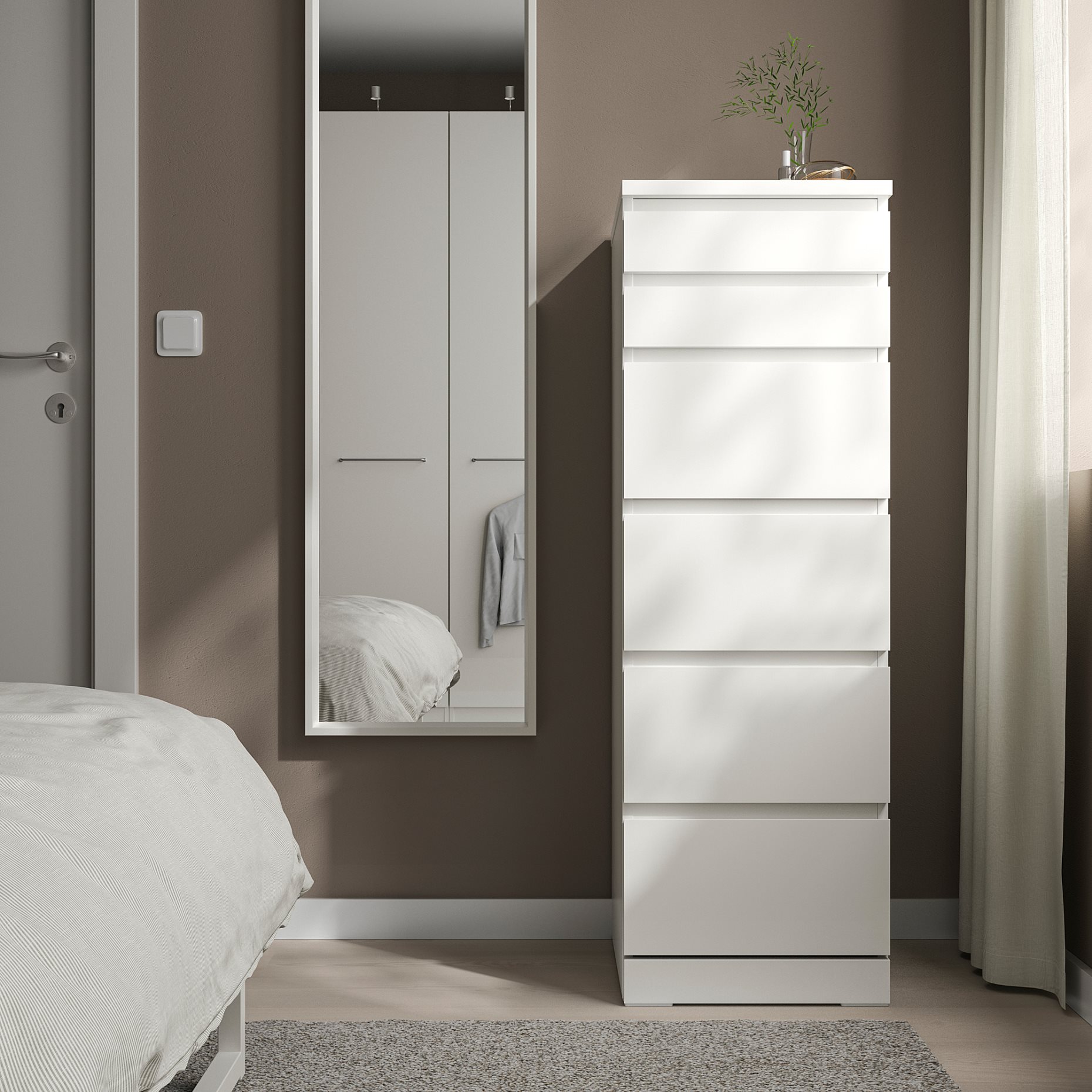 NISSEDAL, mirror, 40x150 cm, 303.203.16