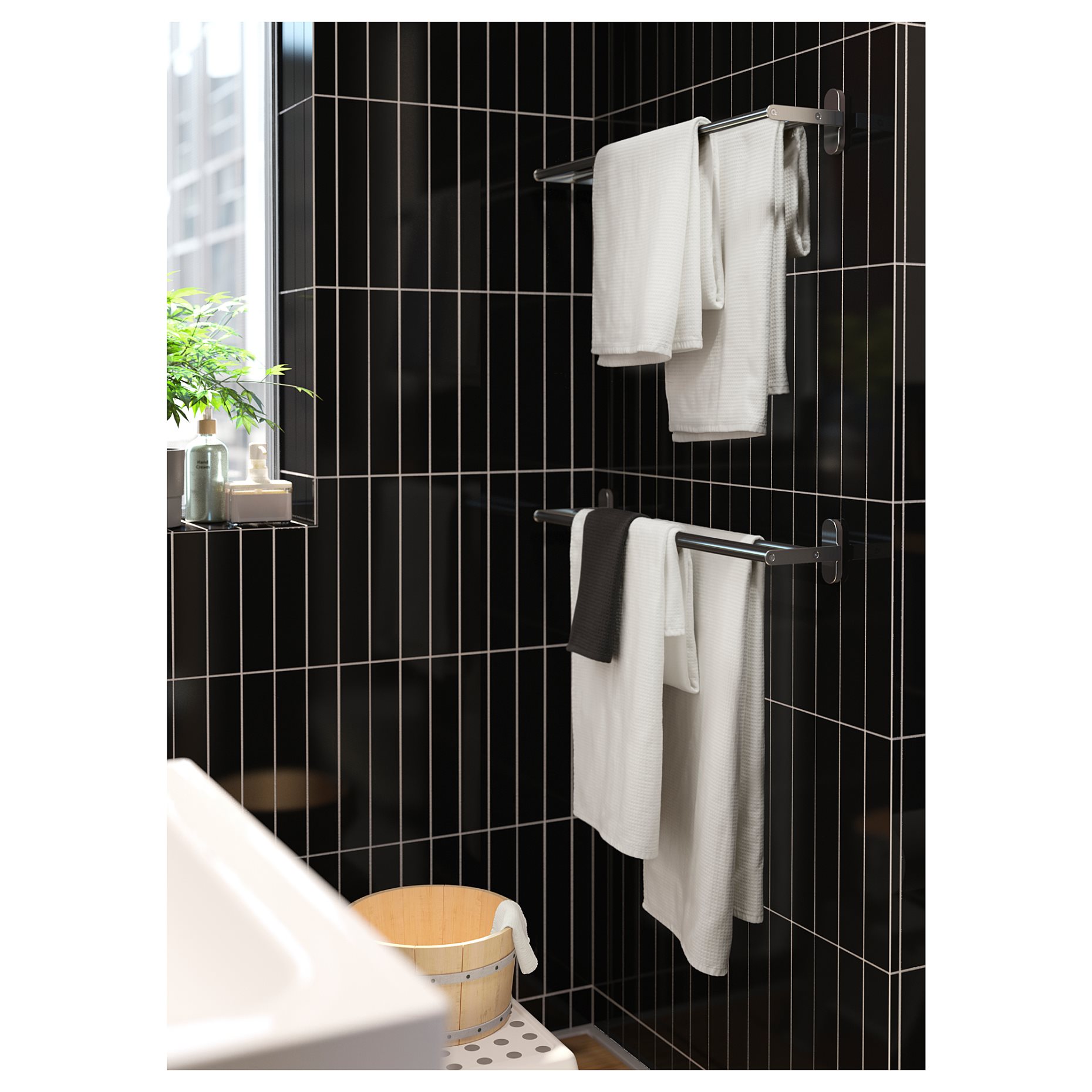 BROGRUND, towel rail, 303.285.34