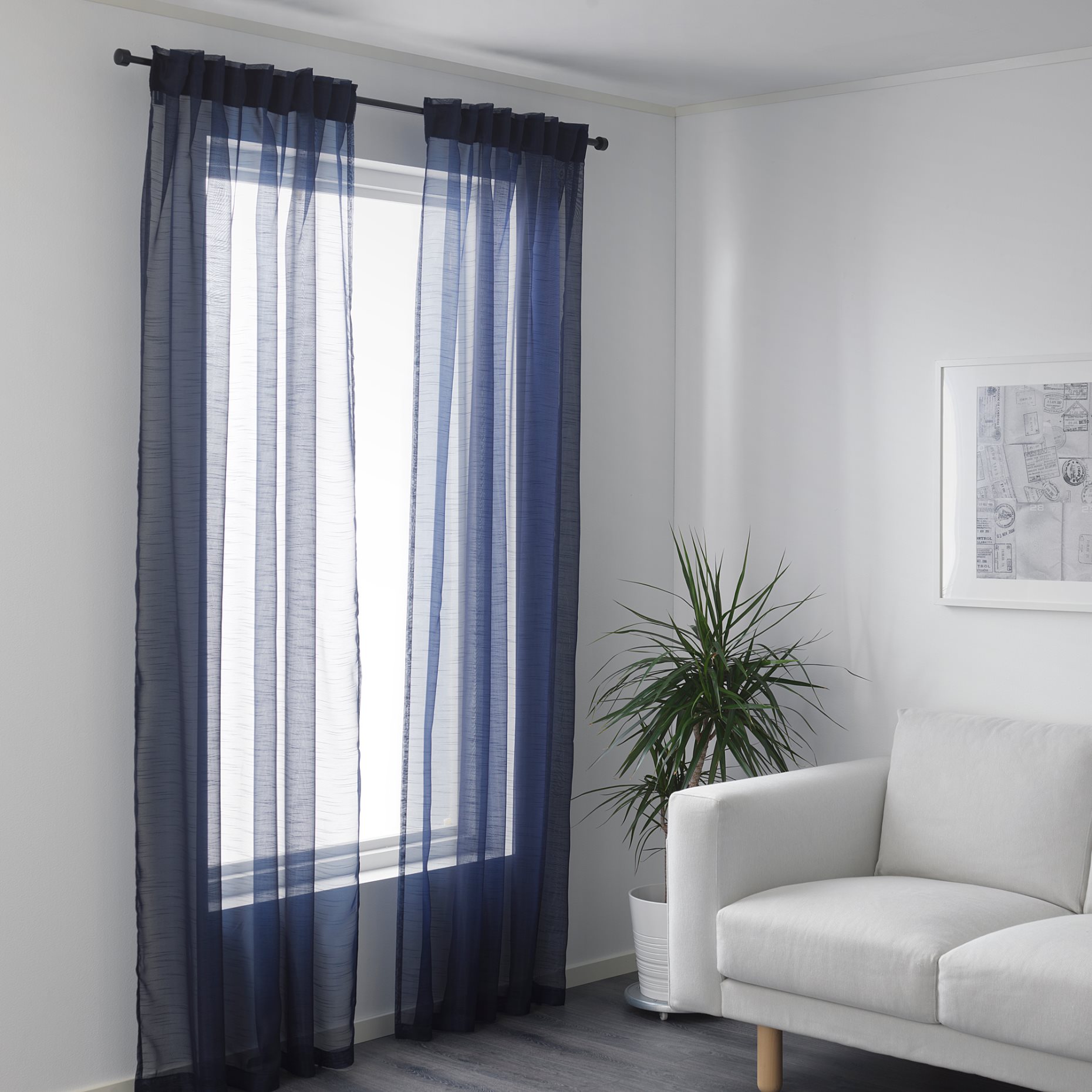 GJERTRUD, sheer curtains, 1 pair, 303.867.22