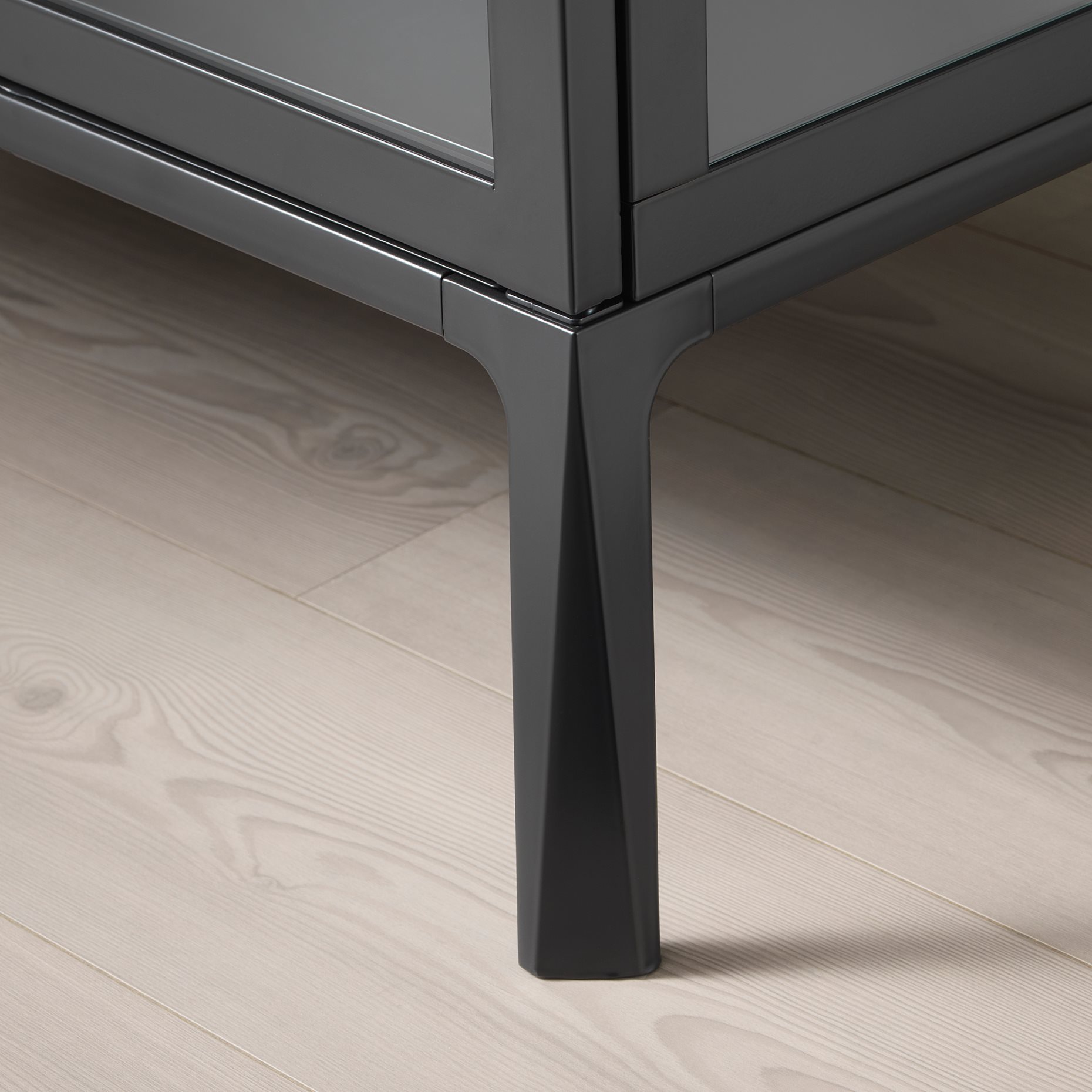 MILSBO, glass-door cabinet, 303.964.48