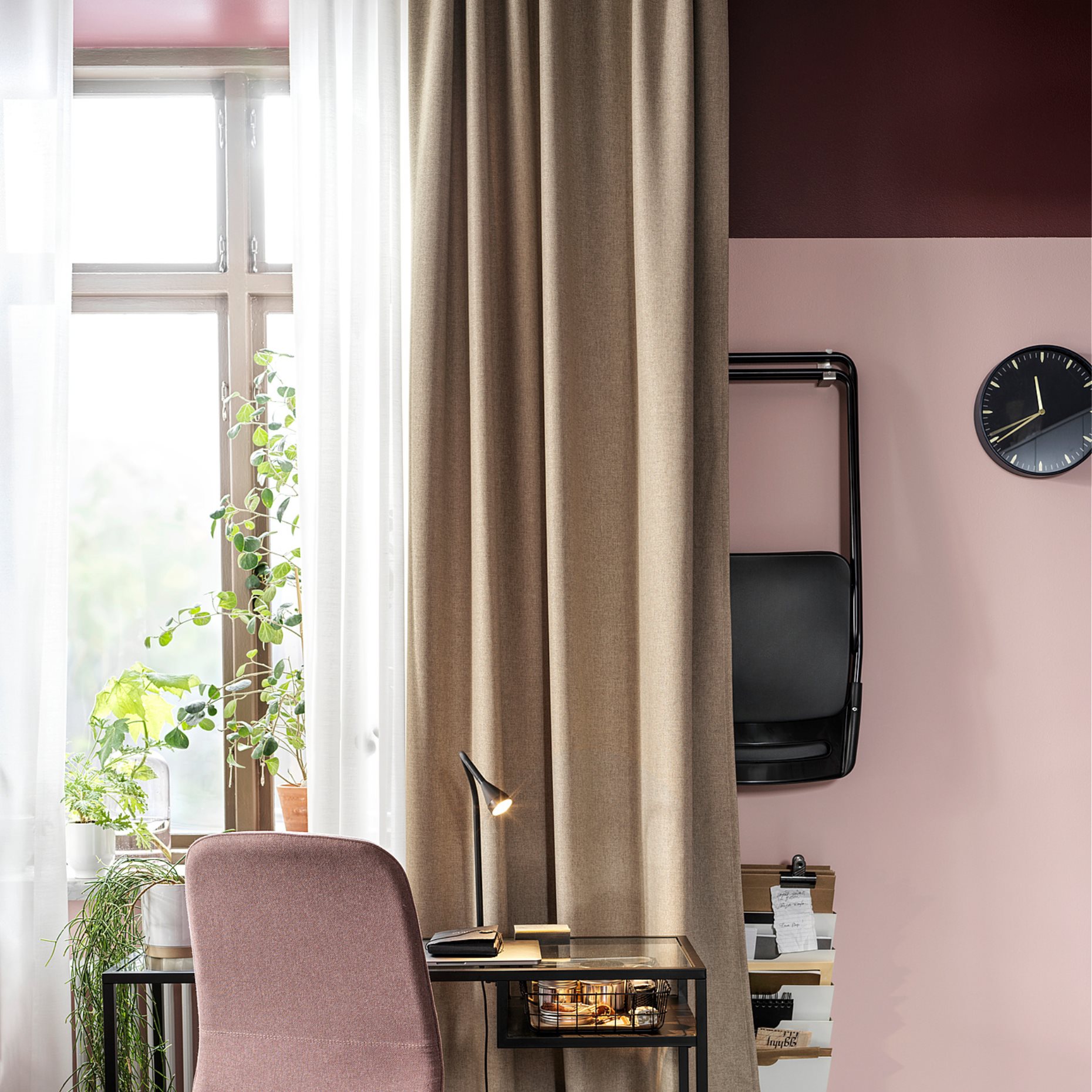 ANNAKAJSA, room darkening curtains, 1 pair, 304.627.92
