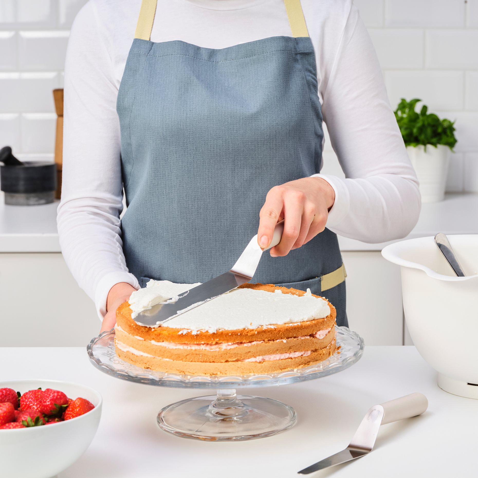 LÄTTBAKAD, offset spatula, 304.852.65
