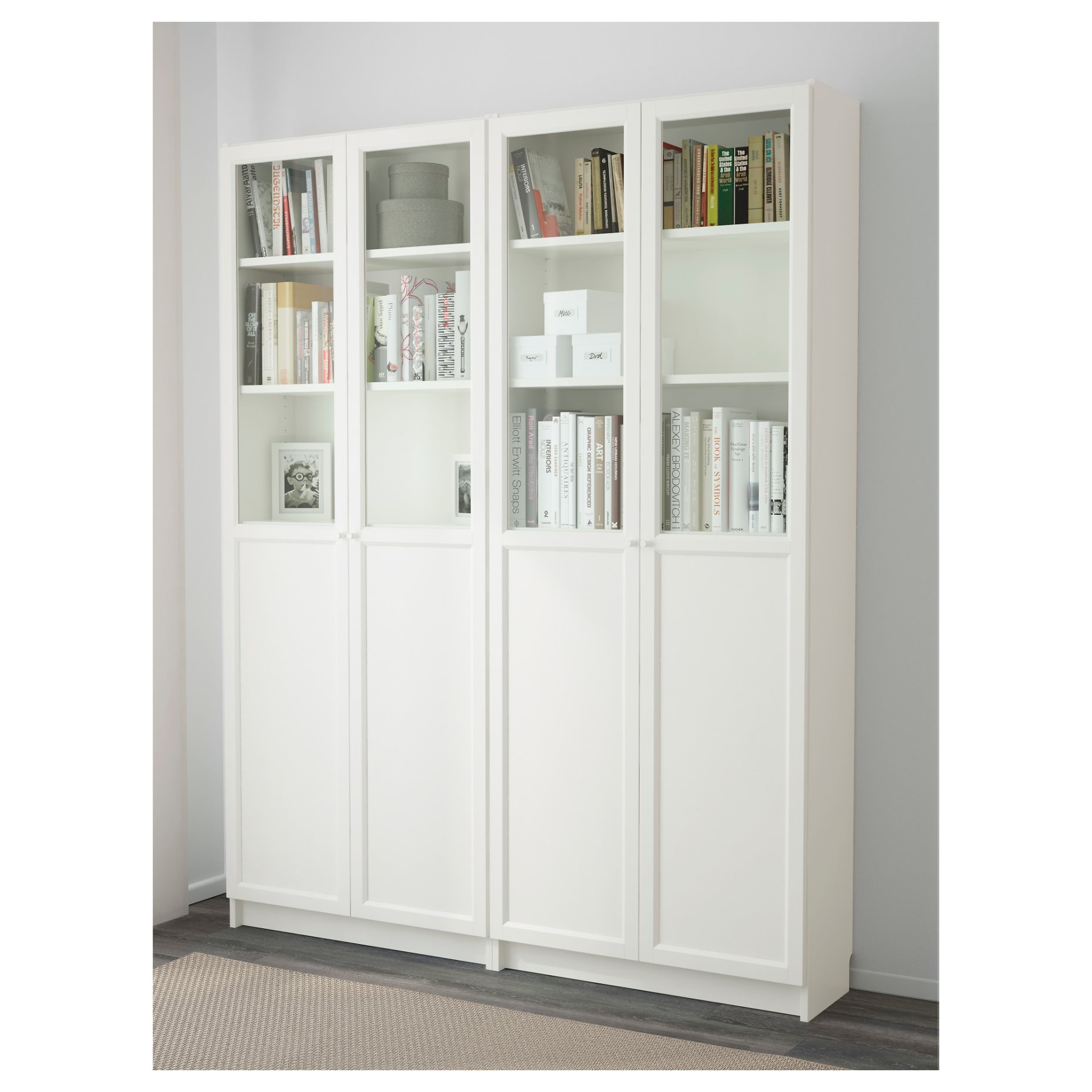BILLY/OXBERG, bookcase, 390.477.37