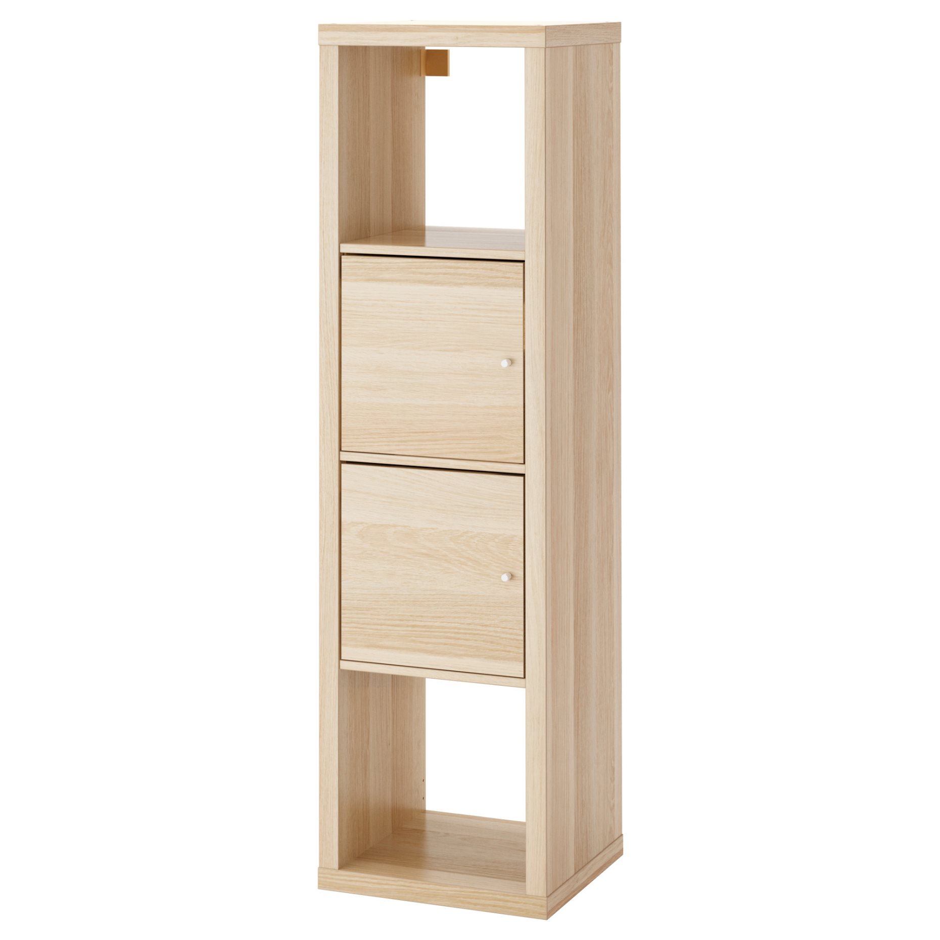 KALLAX, shelving unit with 2 inserts, 391.975.81