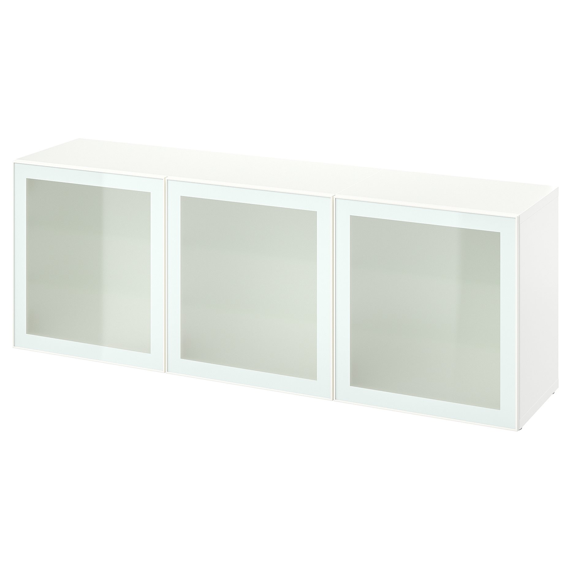 BESTÅ, σύνθεση αποθήκευσης με πόρτες, 180x42x65 cm, 394.888.20