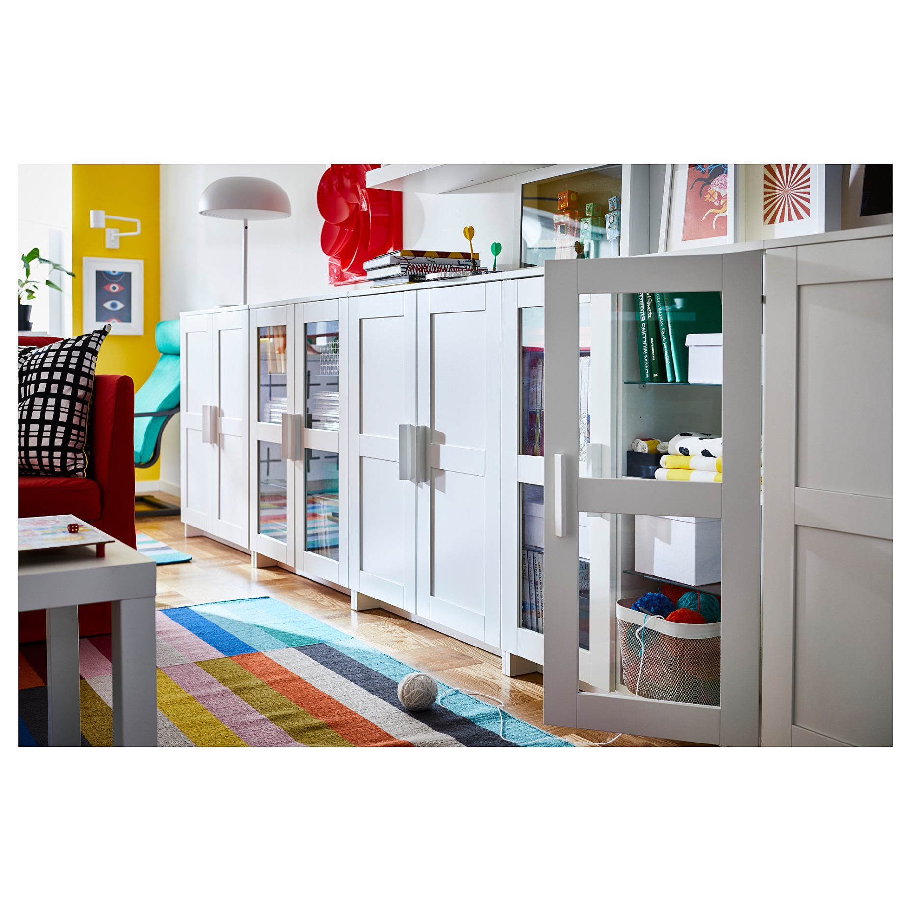 BRIMNES, cabinet with doors, 403.006.62