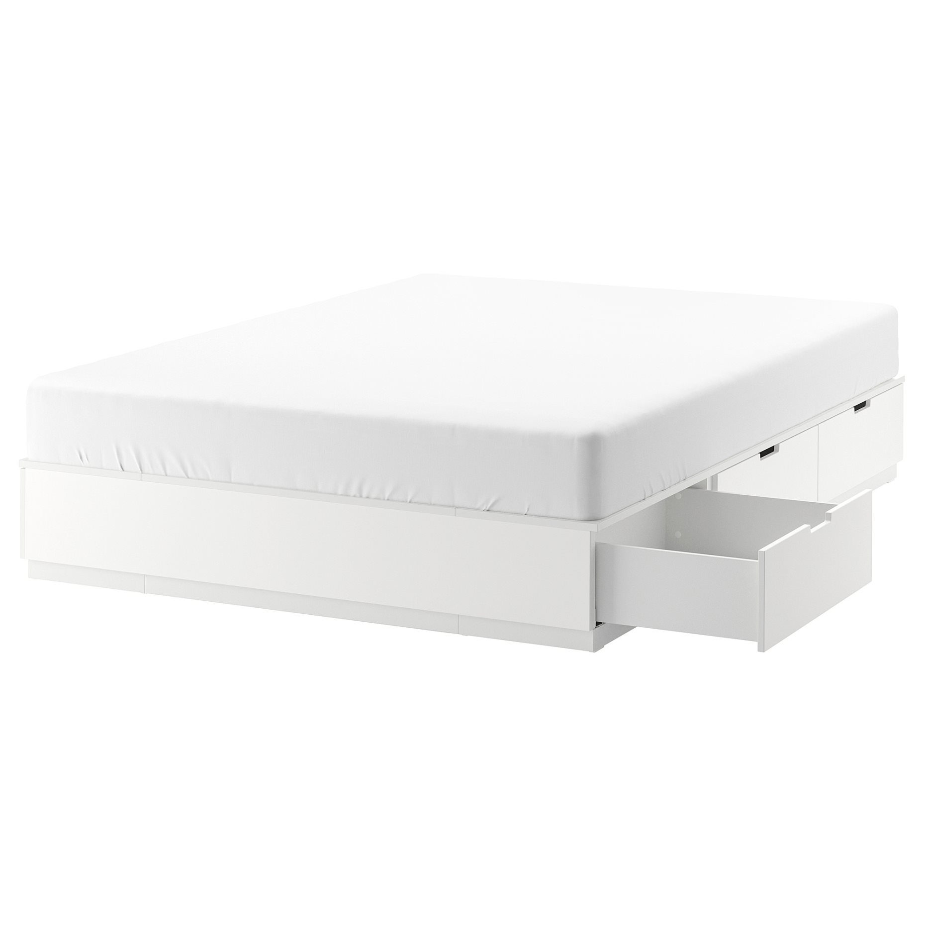 NORDLI, bed with storage, 140x200 cm, 403.498.47