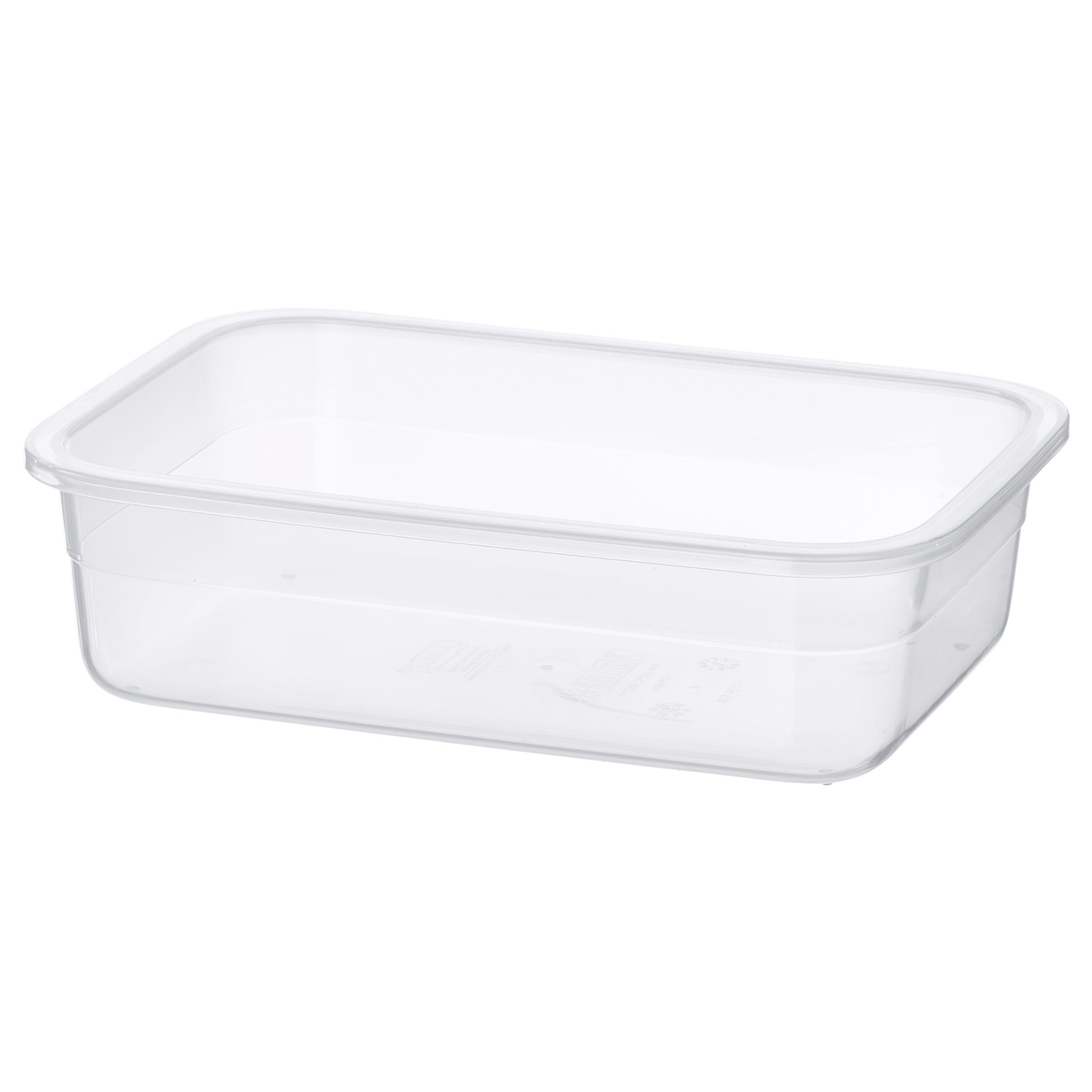 IKEA 365+, δοχείο αποθήκευσης τροφίμων ορθογώνιο/πλαστικό, 1.0 l, 403.591.48