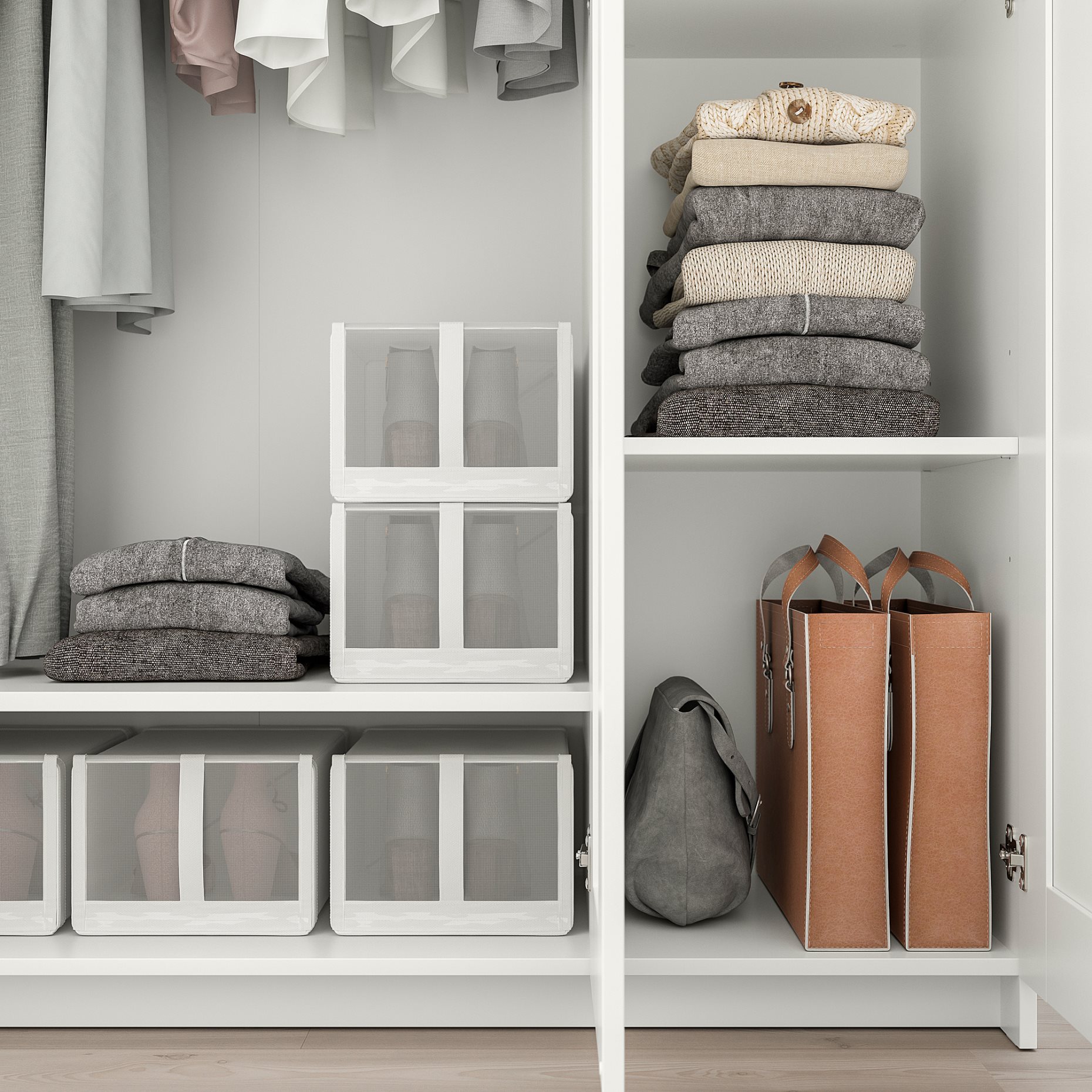BRIMNES, wardrobe with 3 doors, 404.079.22