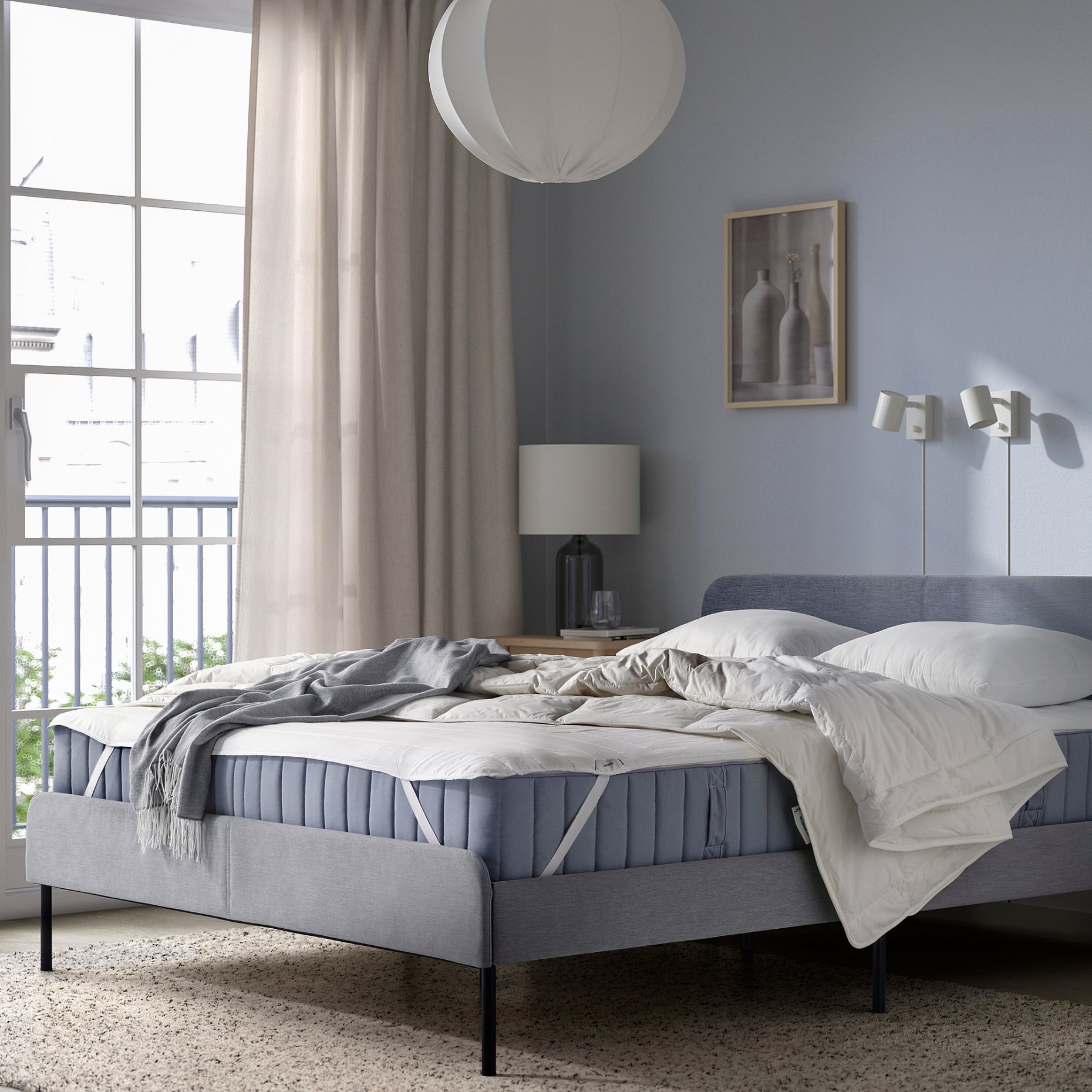LUDDROS, mattress protector, 140x200 cm, 404.616.31