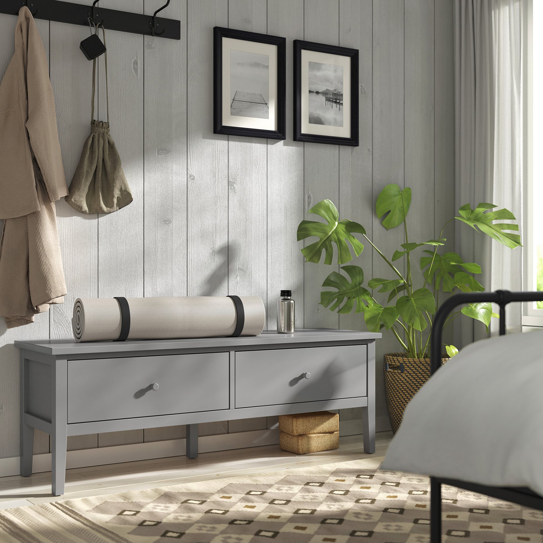 GULLABERG, storage bench, 148x43x52 cm, 405.739.59