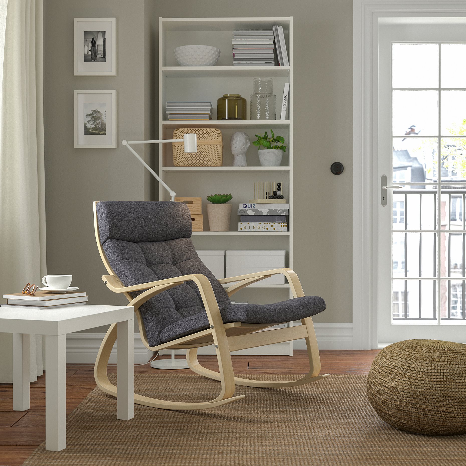 POÄNG, rocking-chair, 495.021.18