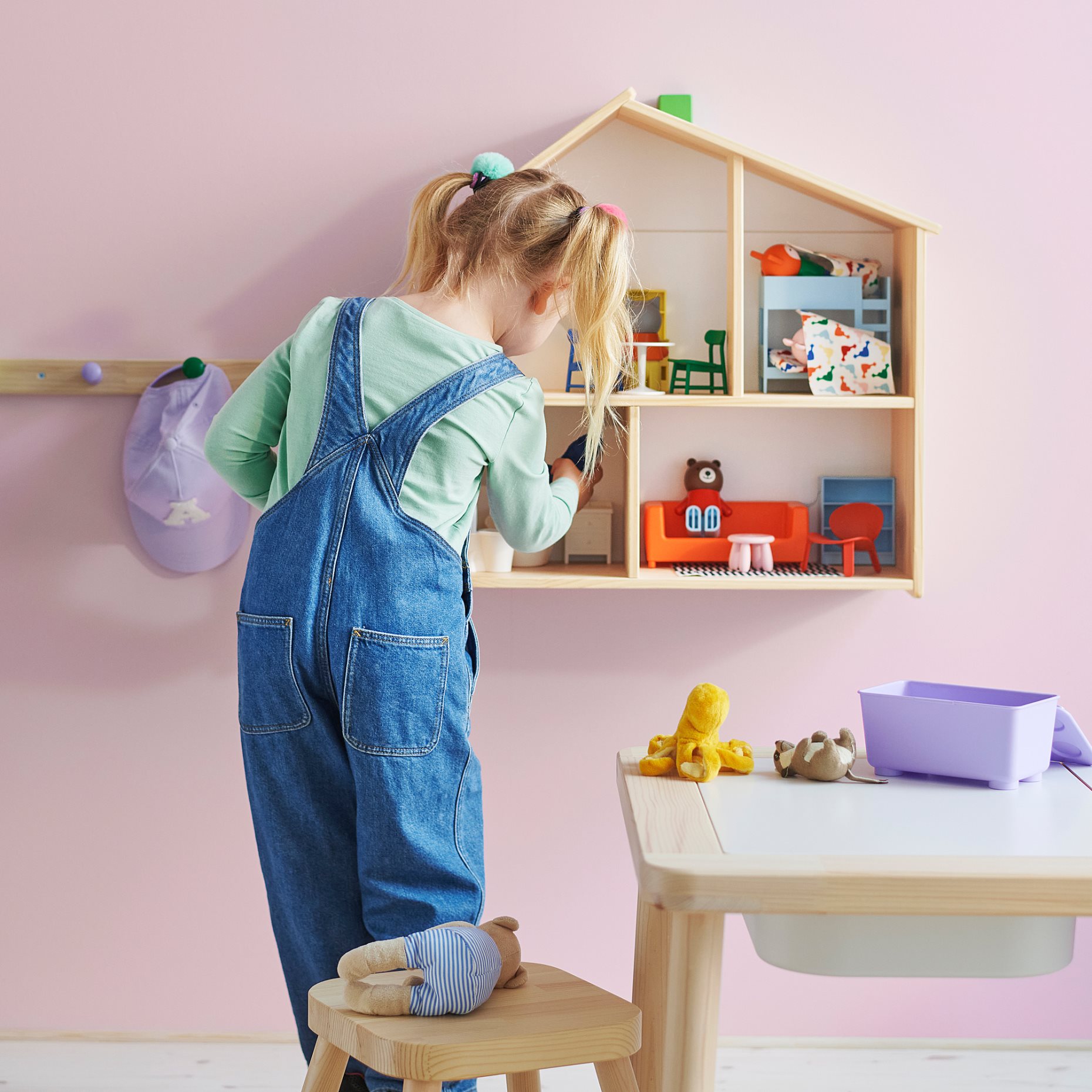 FLISAT, doll’s house/wall shelf, 502.907.85