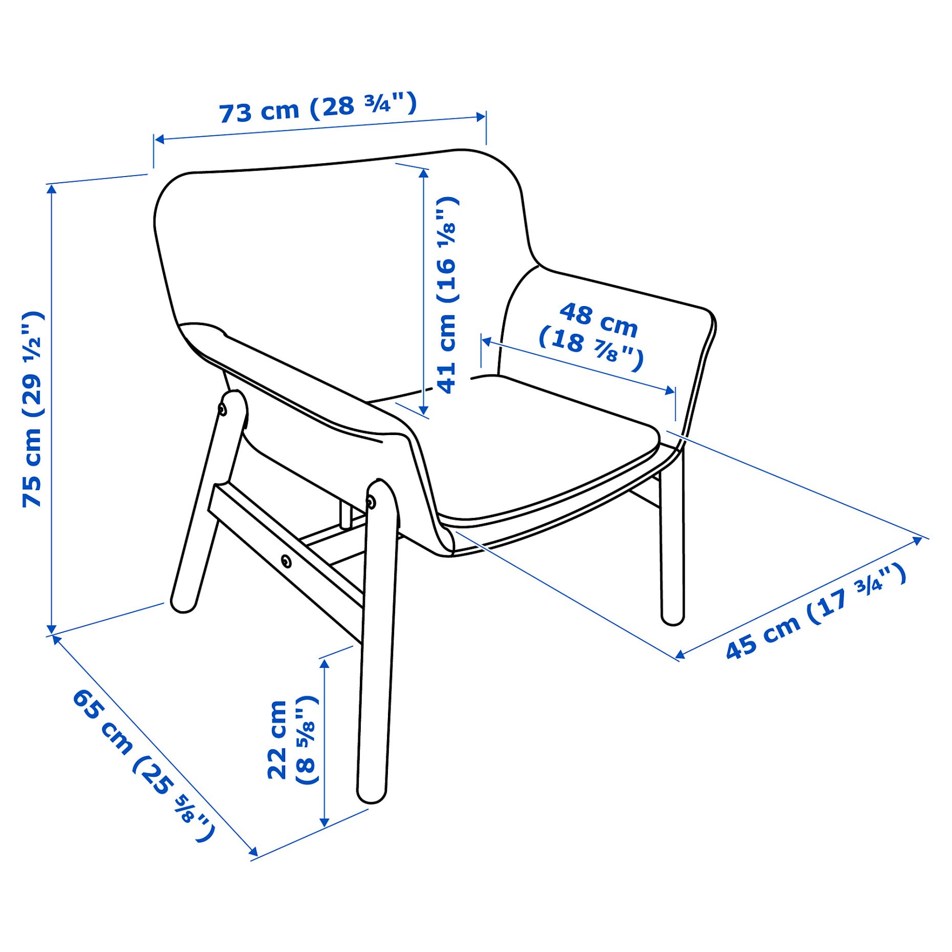 VEDBO, armchair, 504.235.73