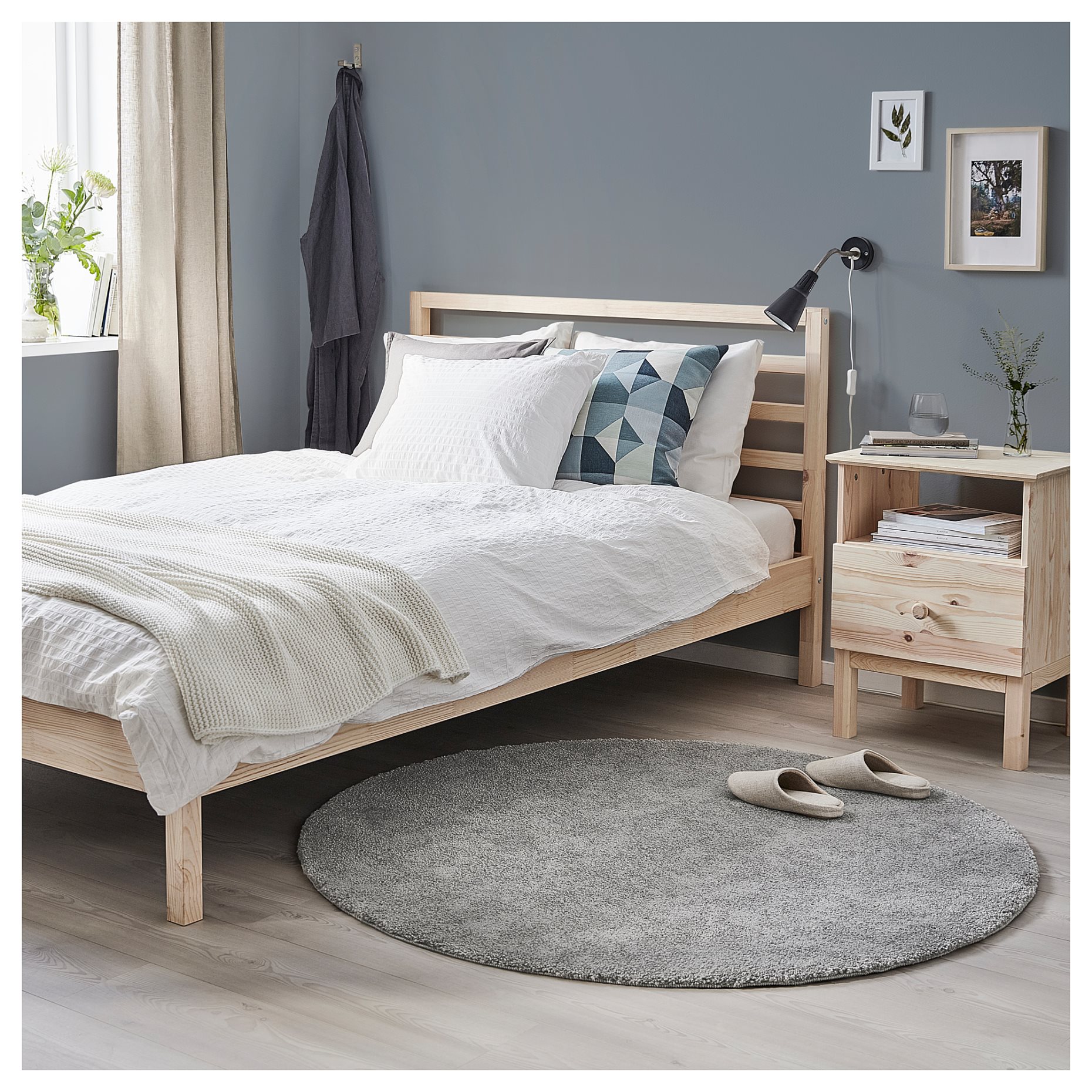 STOENSE, rug low pile, 130 cm, 504.268.40