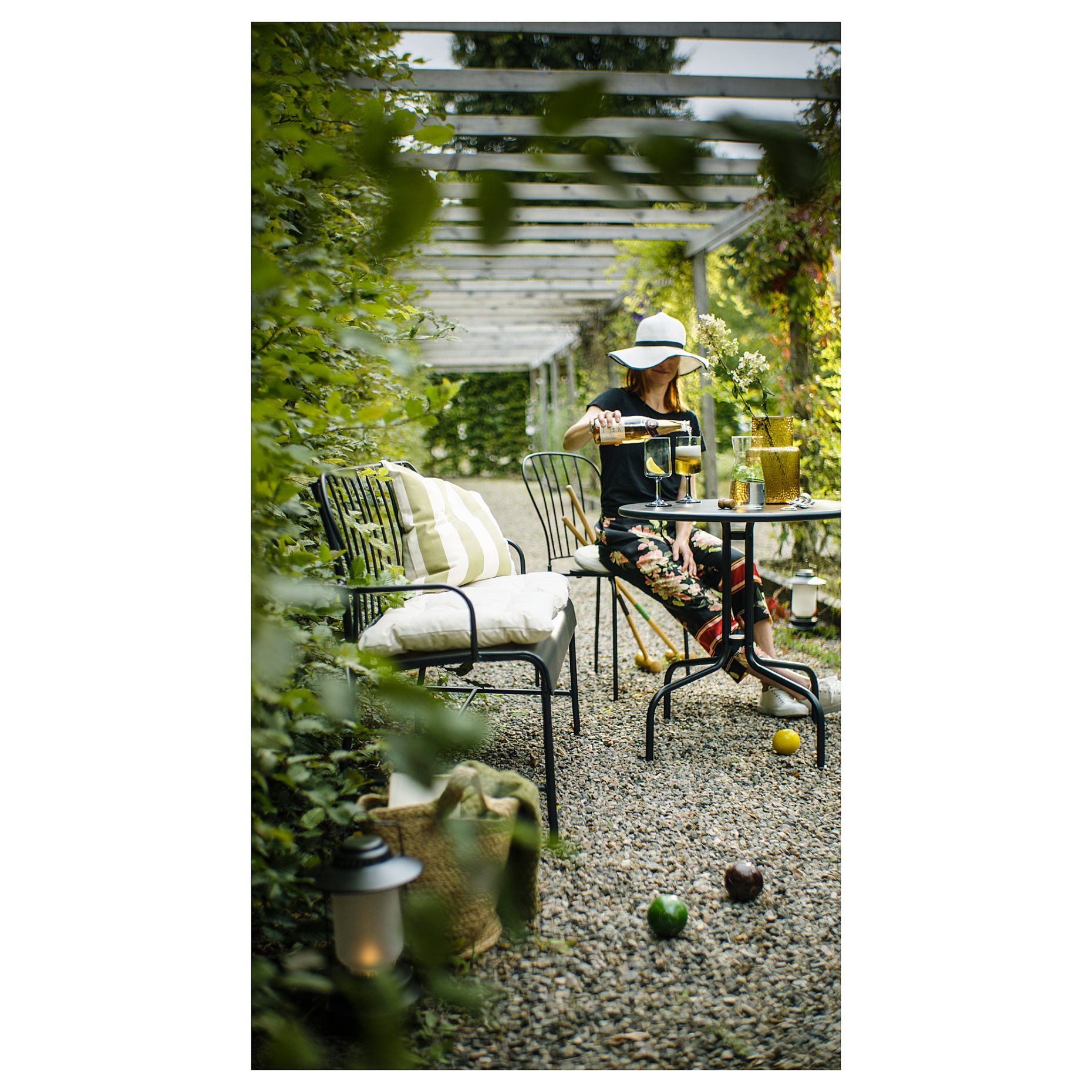 LÄCKÖ, 2-seat sofa, outdoor, 505.227.33