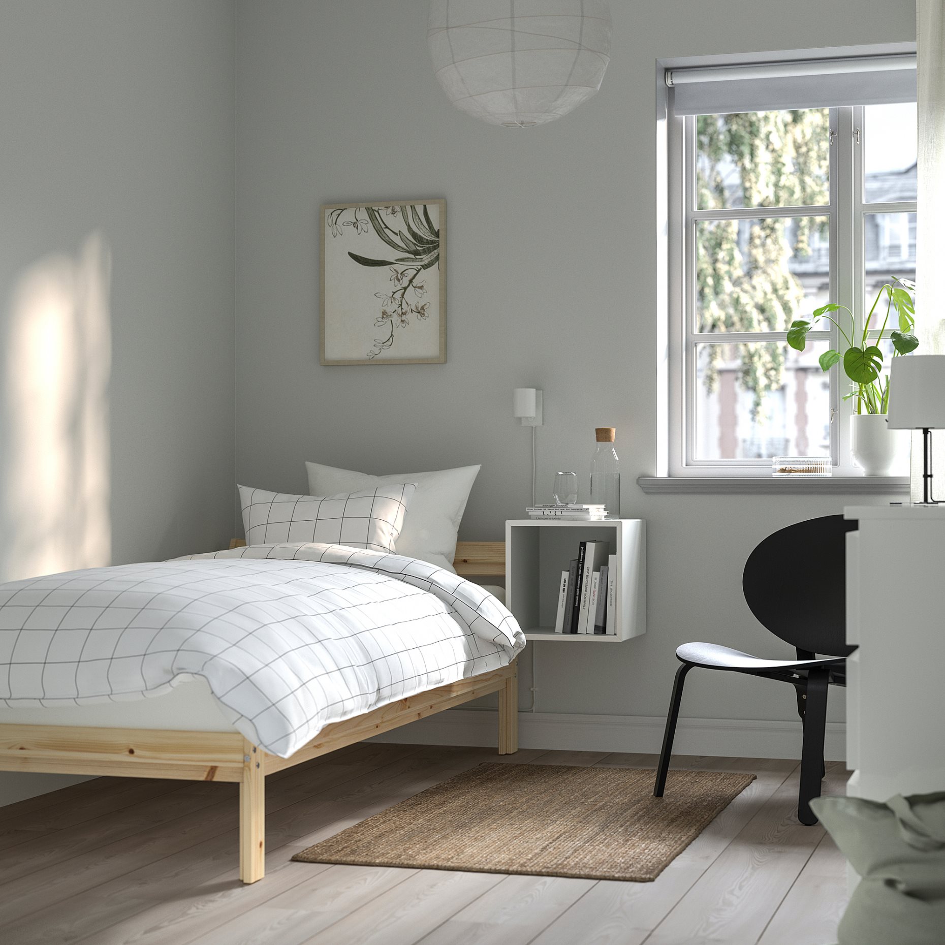 NEIDEN, bed frame, 90X200 cm, 592.486.12