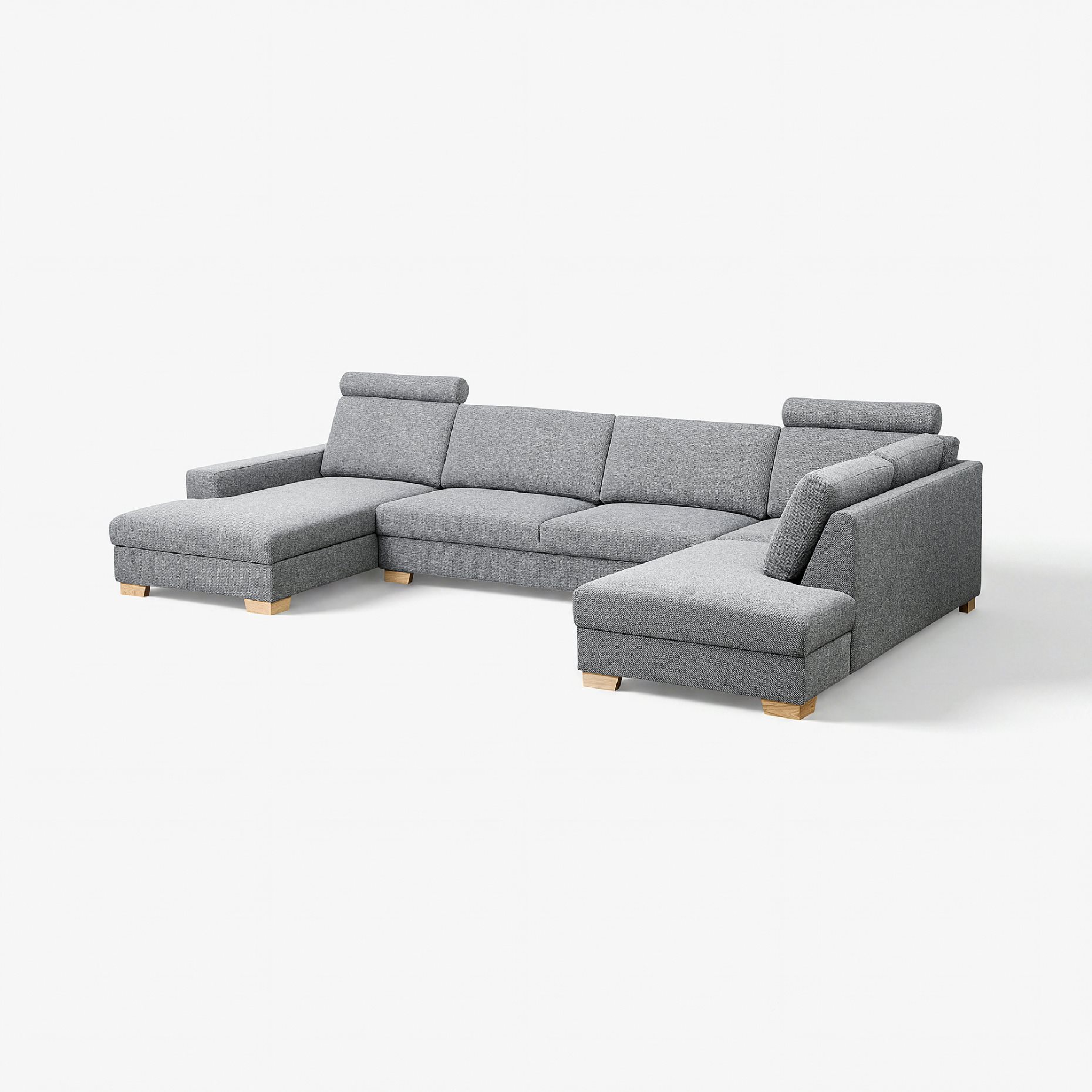 SÖRVALLEN, corner sofa 5-seat with chaise longue/left, 593.147.77