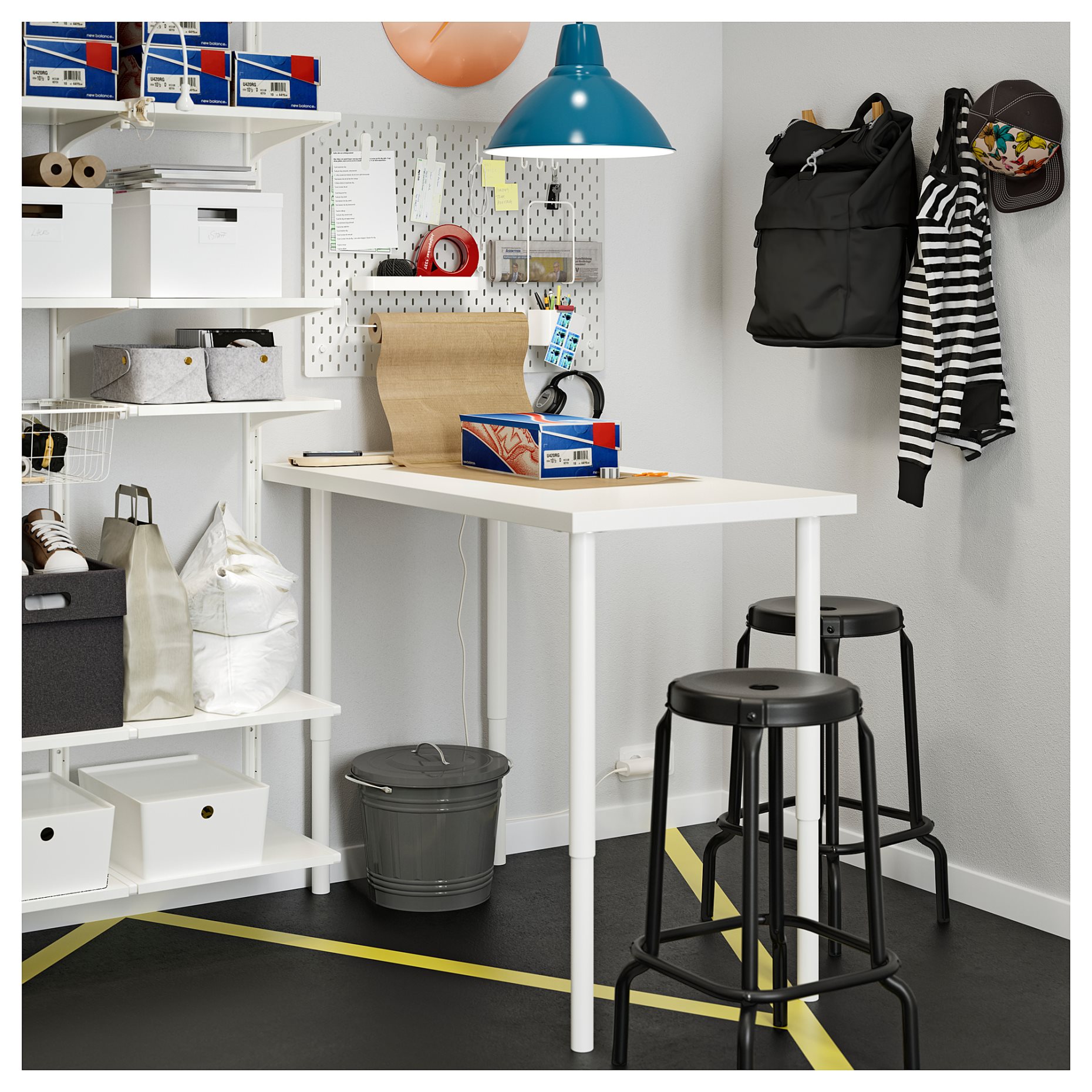KNODD, bin with lid, 603.122.49