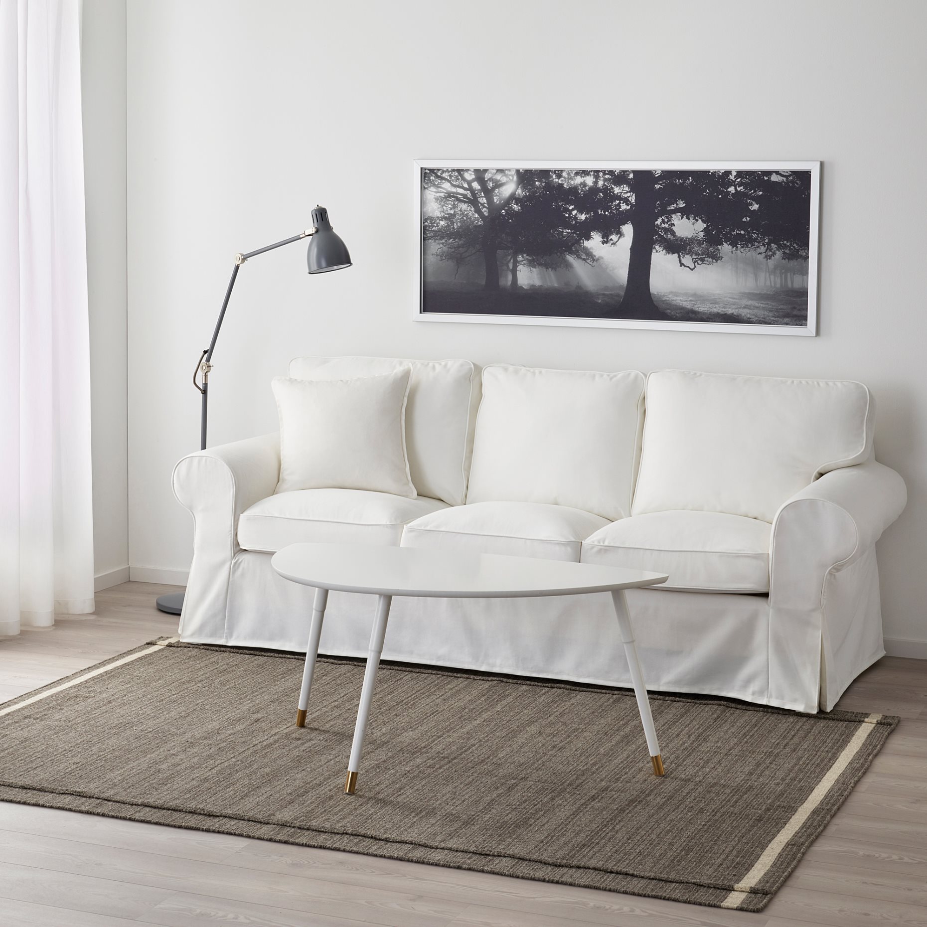 HÖJET, χαλί χαμηλή πλέξη, 170x240 cm, 603.820.44