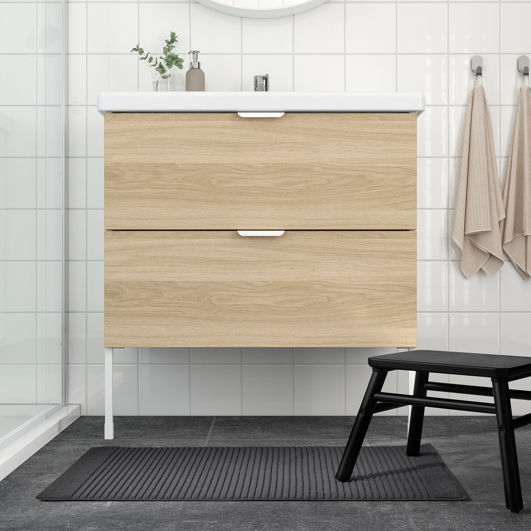 ALSTERN, bath mat, 50x80 cm, 604.473.47
