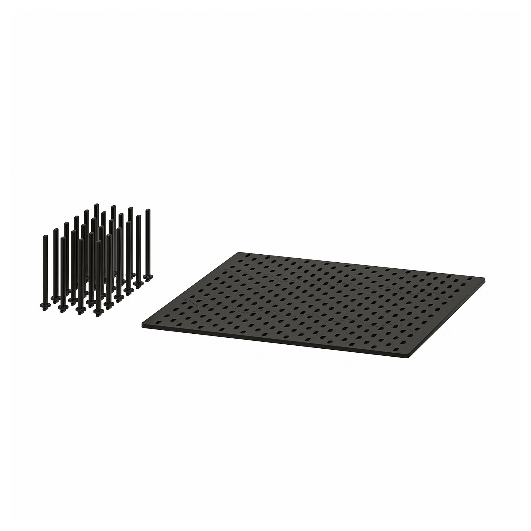 UPPDATERA, pegboard drawer organiser, 60 cm, 604.600.08