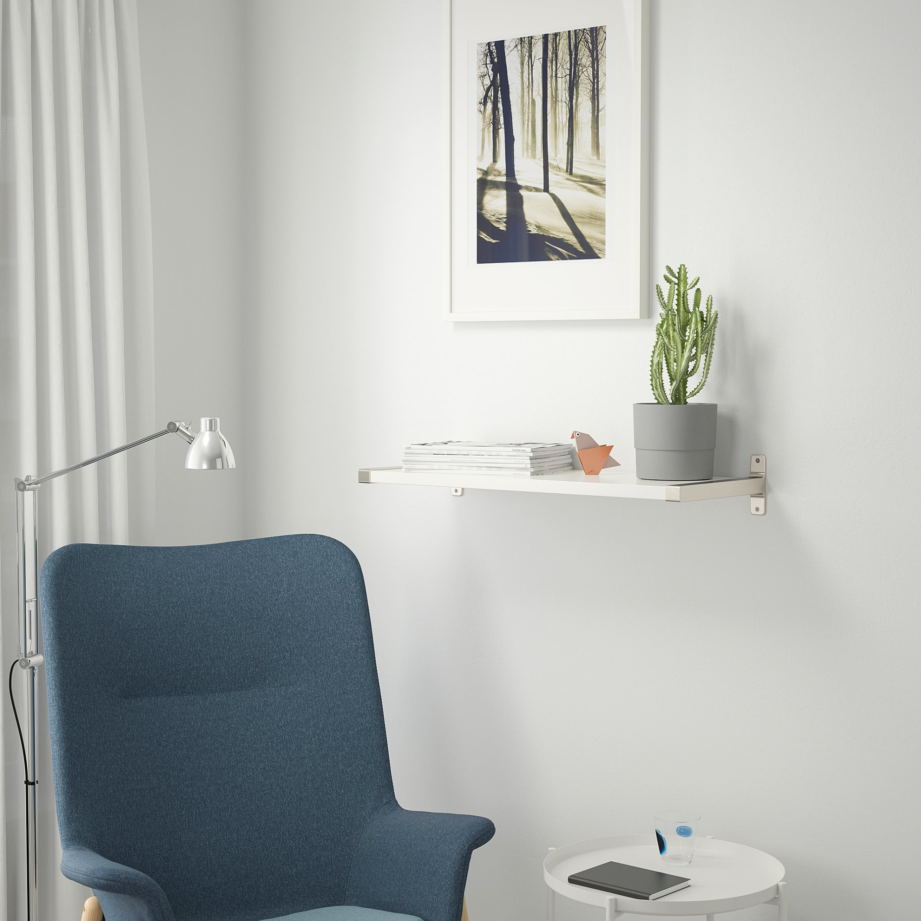 BERGSHULT/GRANHULT, wall shelf, 80x30 cm, 692.908.08